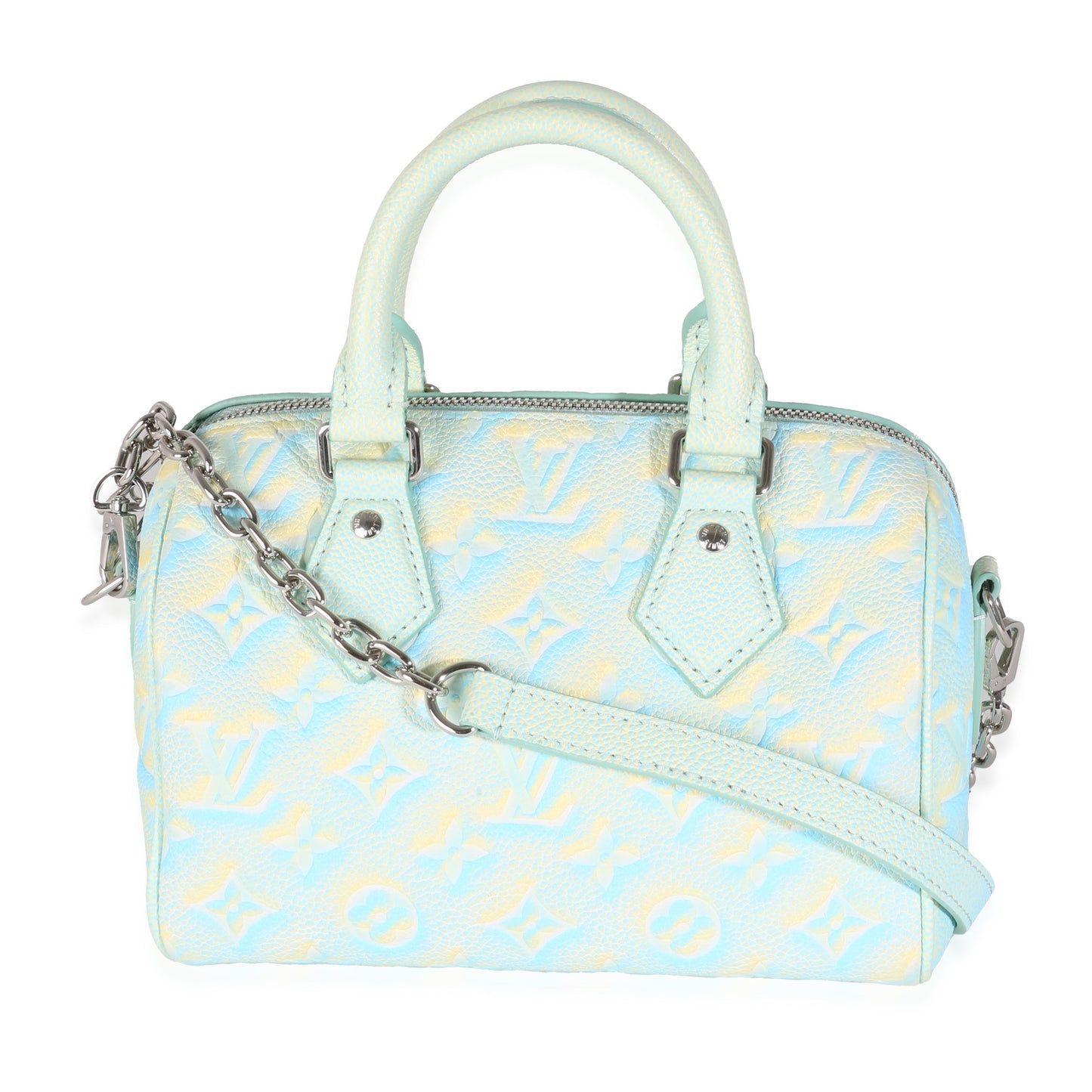 Louis Vuitton Water Green Empreinte Monogram Summer Stardust Speedy 20