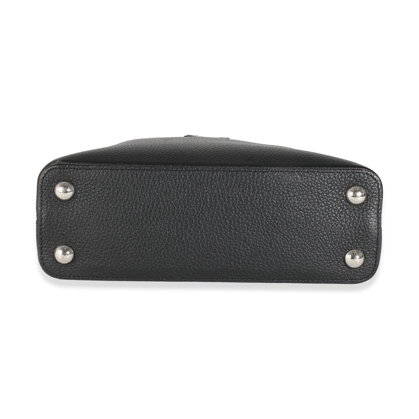 Louis Vuitton Black Taurillon Python Capucines BB