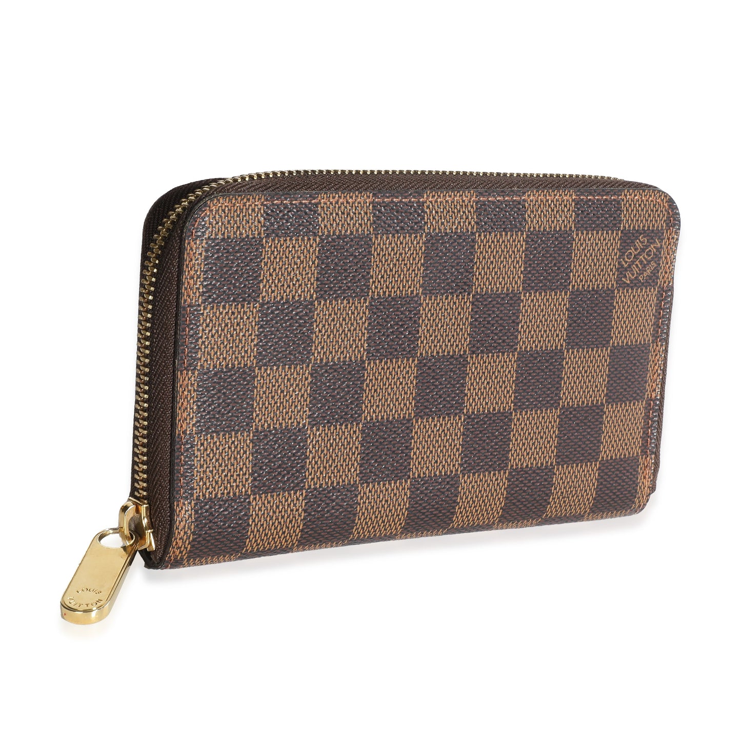 Louis Vuitton Damier Ebene Canvas Zippy Compact Wallet