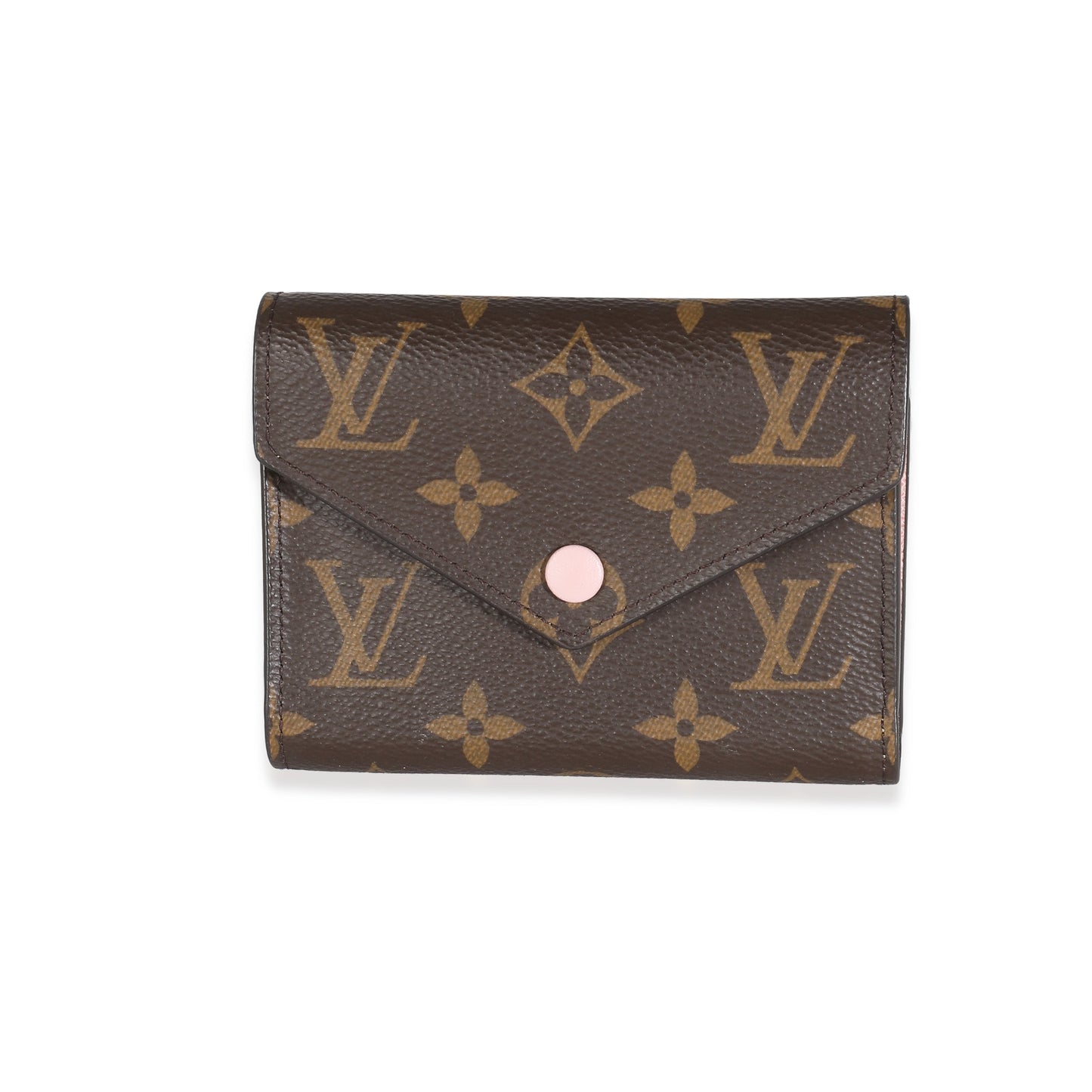 Louis Vuitton Rose Ballerine Monogram Canvas Victorine Wallet