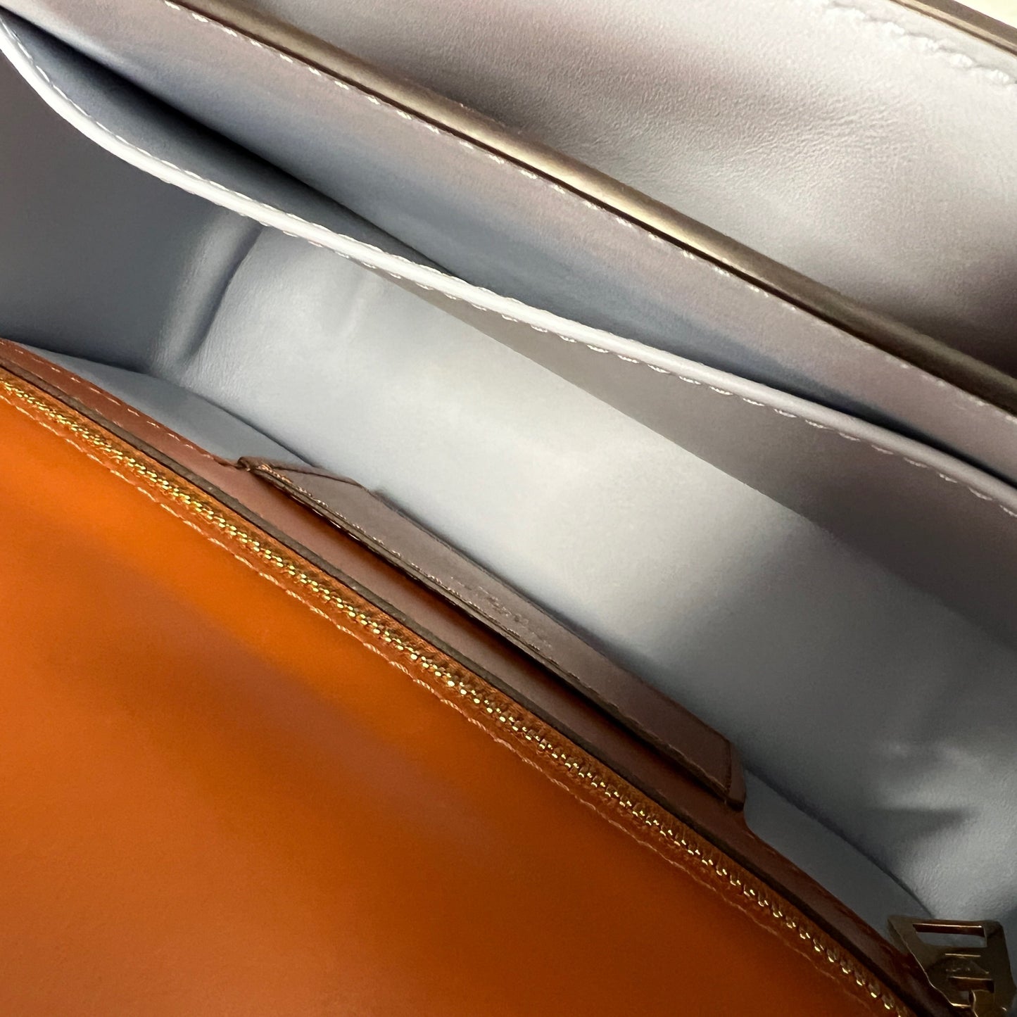 Louis Vuitton Golden Siena Smooth Calfskin LV Pont 9