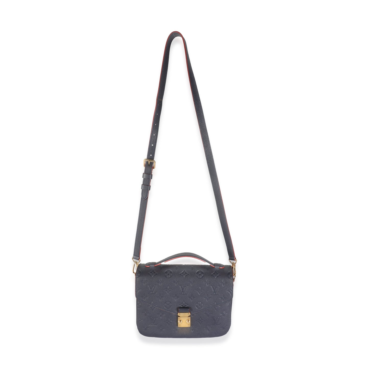 Louis Vuitton Marine Rouge Empreinte Pochette Metis