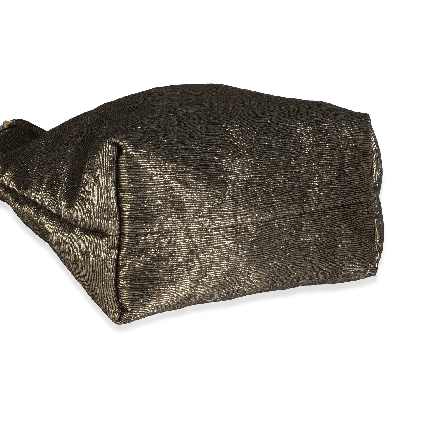 Louis Vuitton Gold Metallic Jacquard Double Jeu Tote