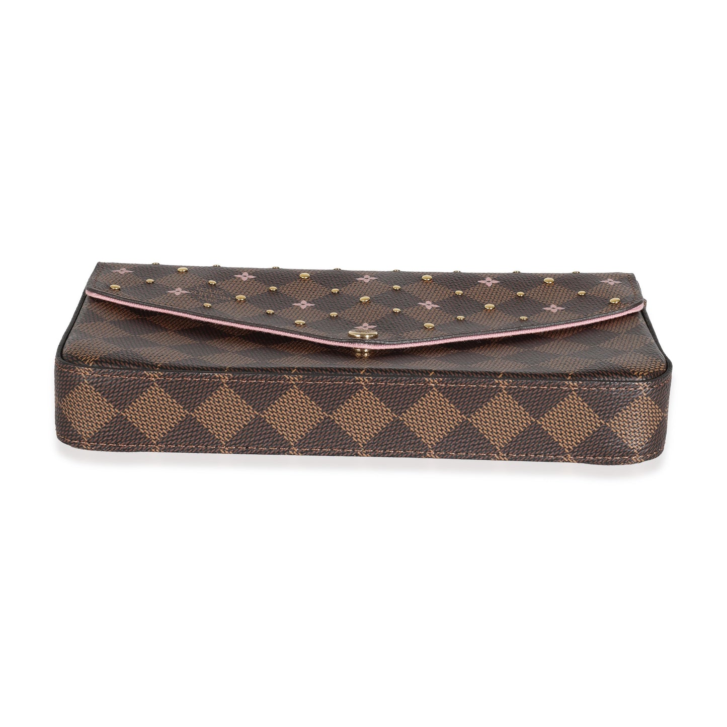 Louis Vuitton Damier Ebene Canvas Studded Felicie Pochette