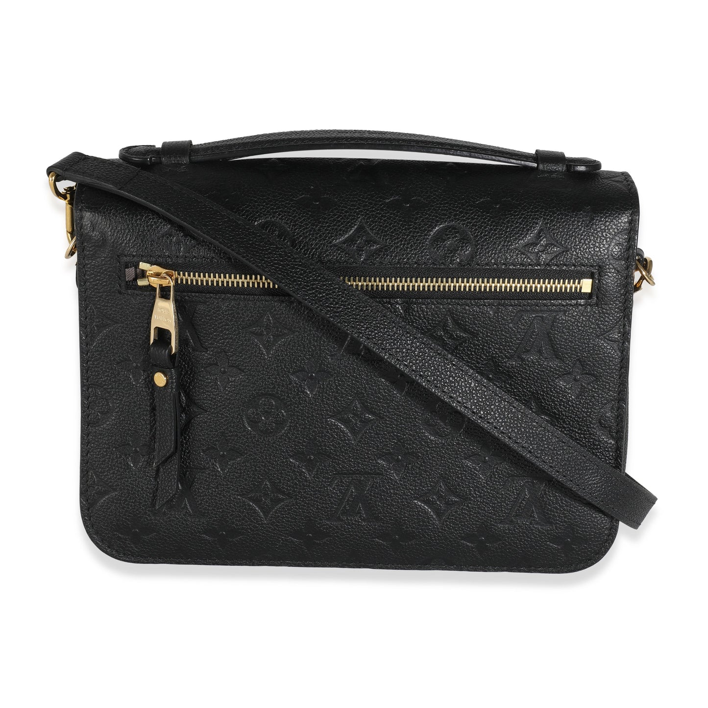 Louis Vuitton Black Monogram Empreinte Pochette Metis