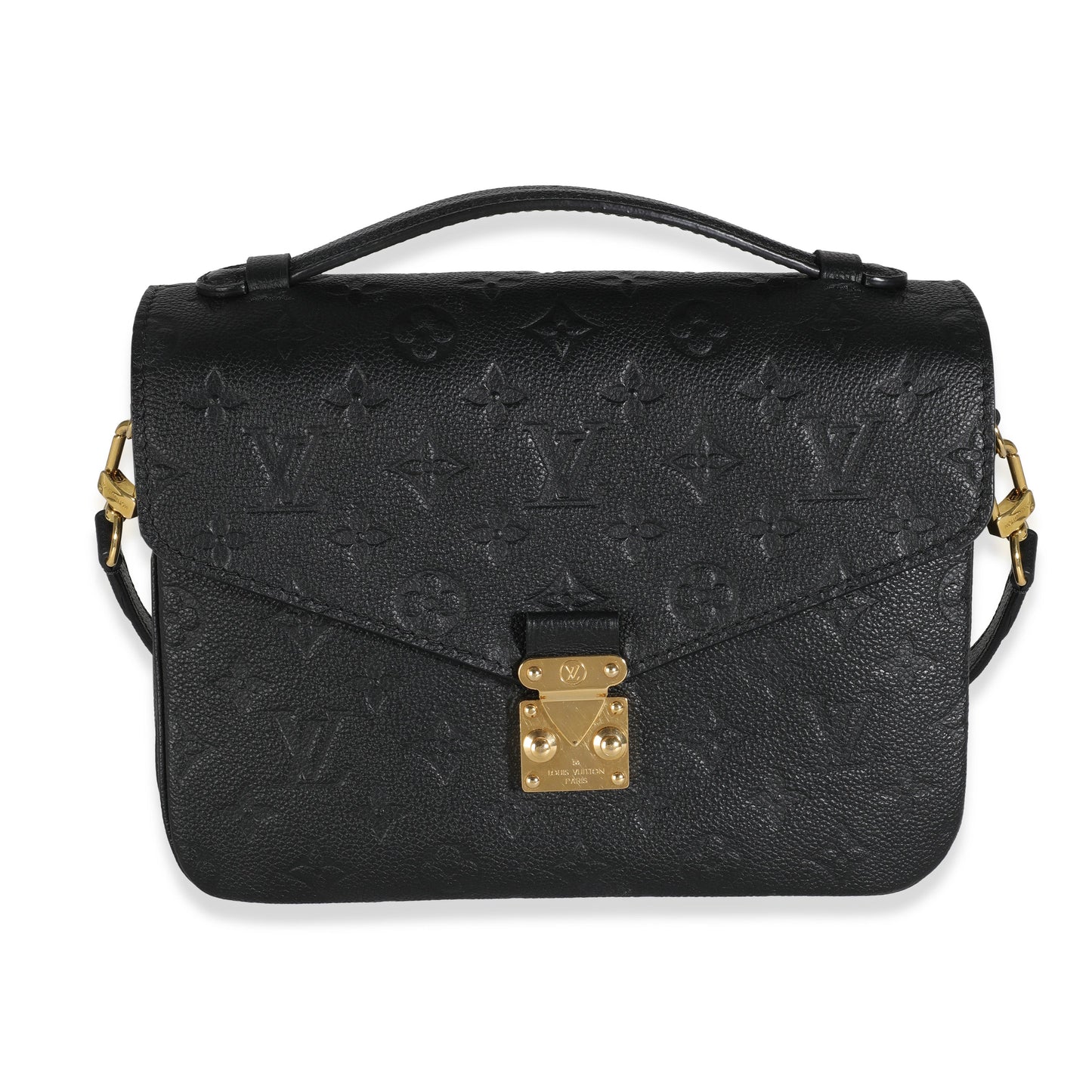Louis Vuitton Black Monogram Empreinte Pochette Metis