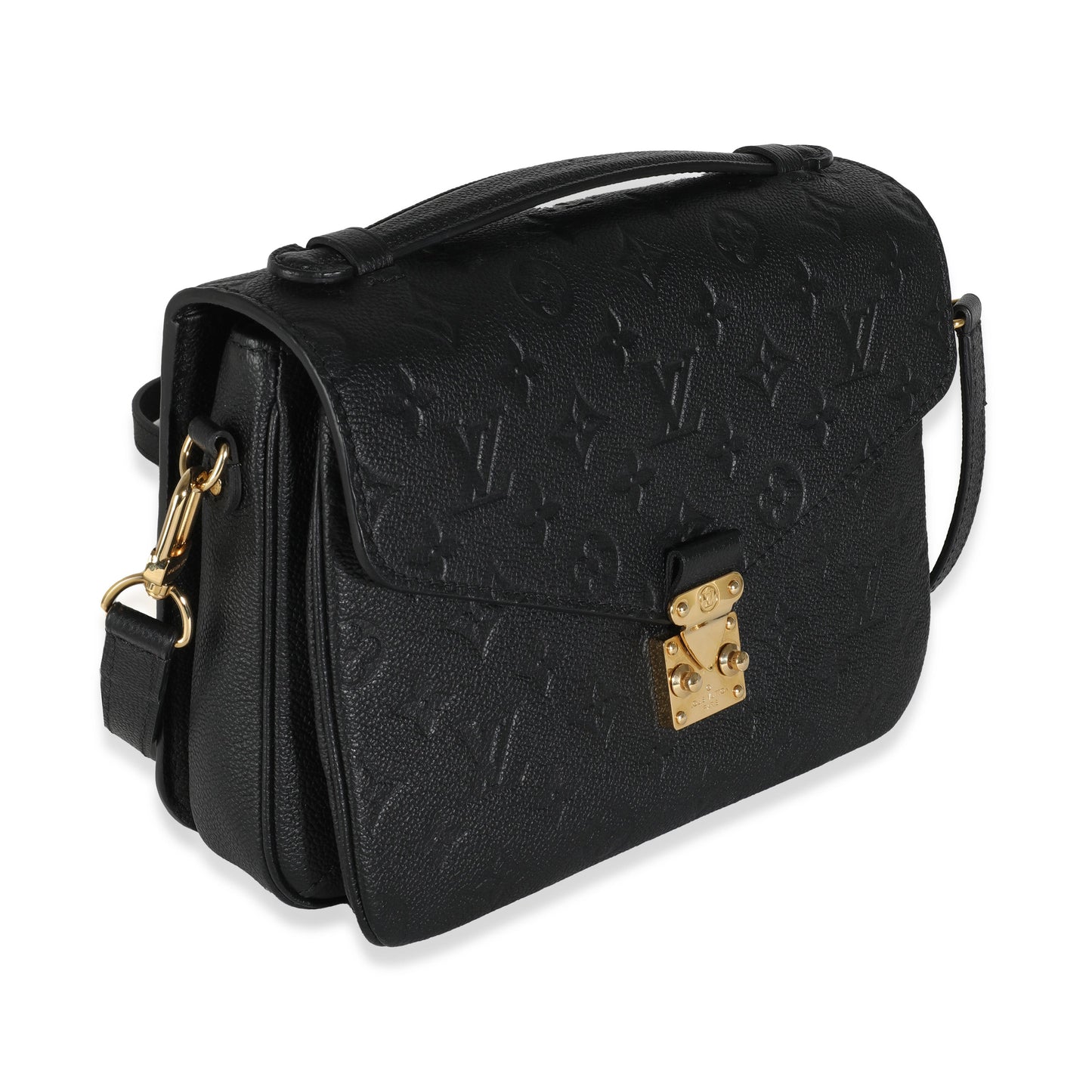 Louis Vuitton Black Monogram Empreinte Pochette Metis