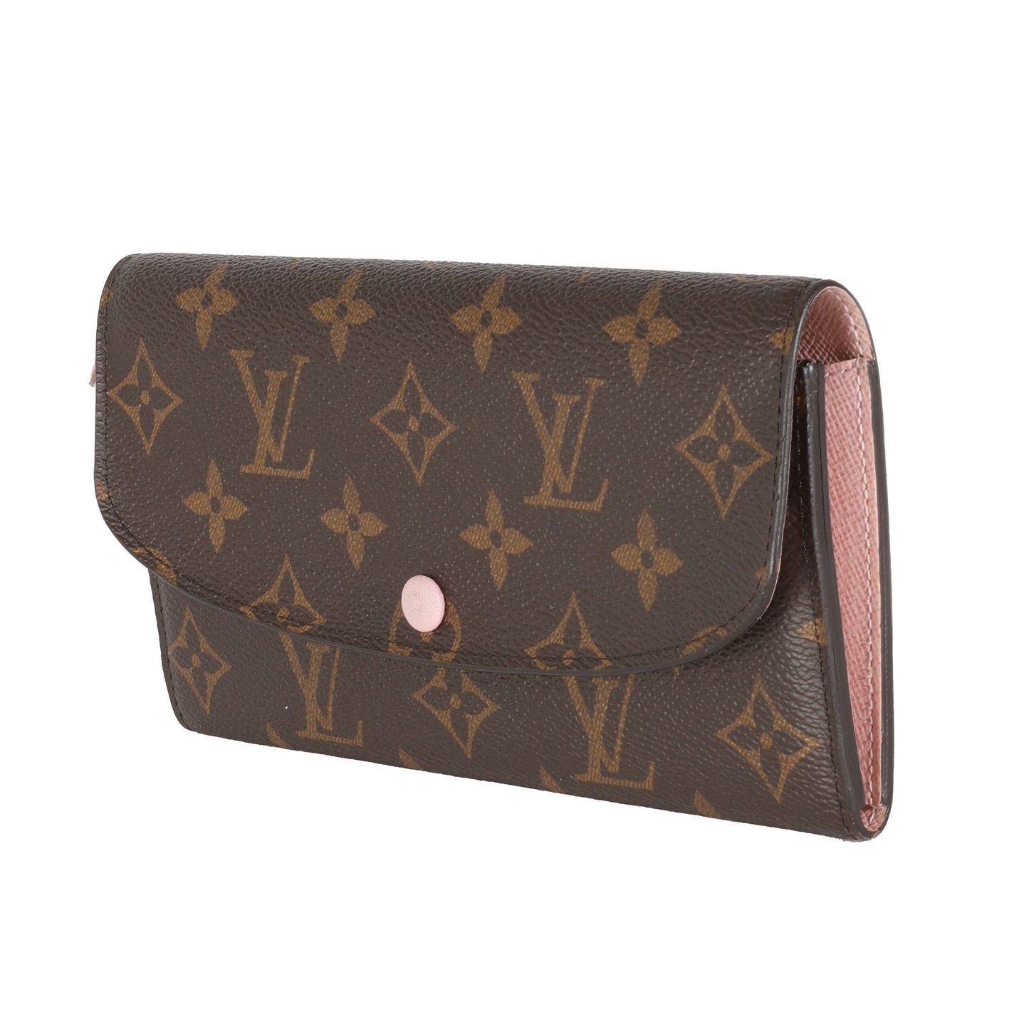 Louis Vuitton Rose Ballerine Monogram Canvas Emilie Wallet