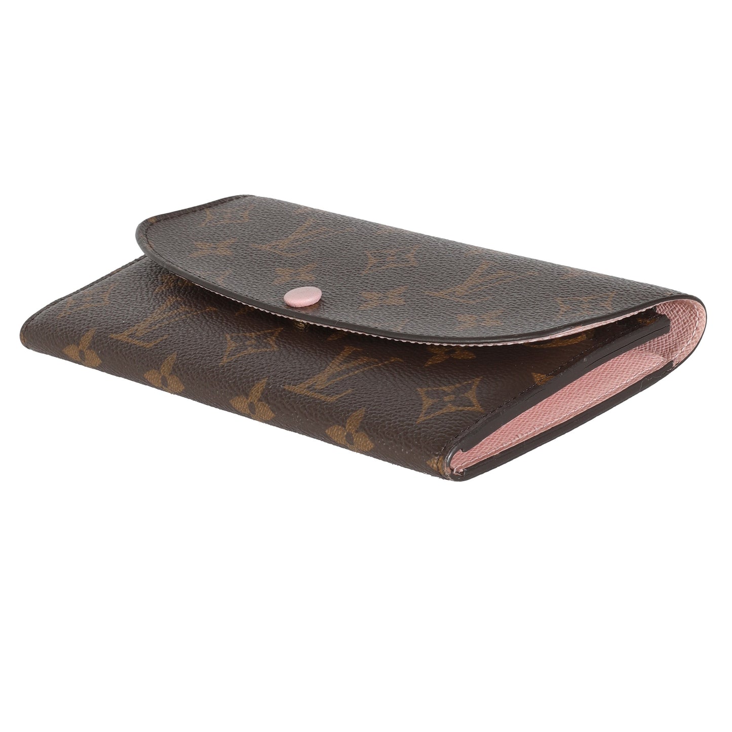 Louis Vuitton Rose Ballerine Monogram Canvas Emilie Wallet