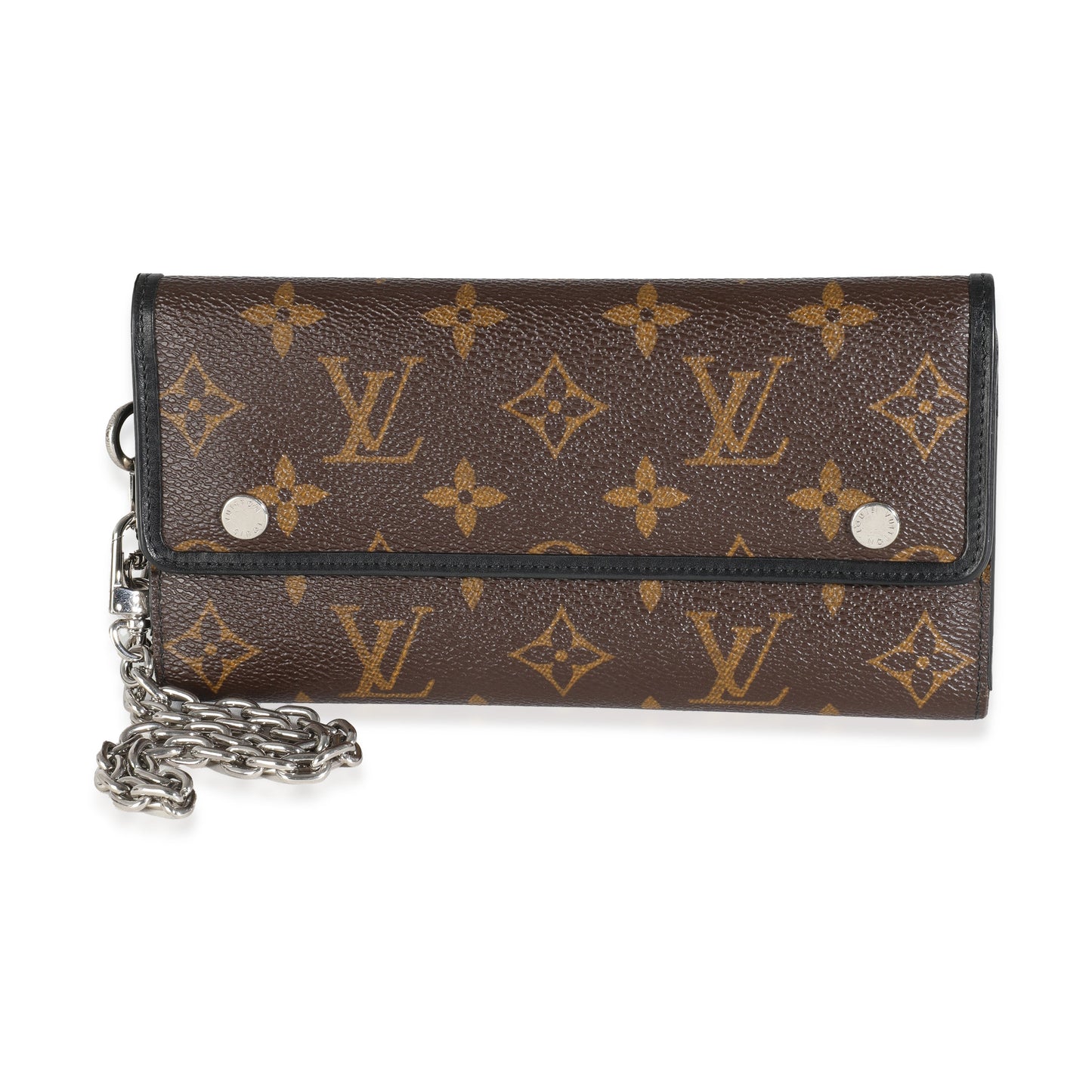 Louis Vuitton Monogram Macassar Canvas Ron Wallet