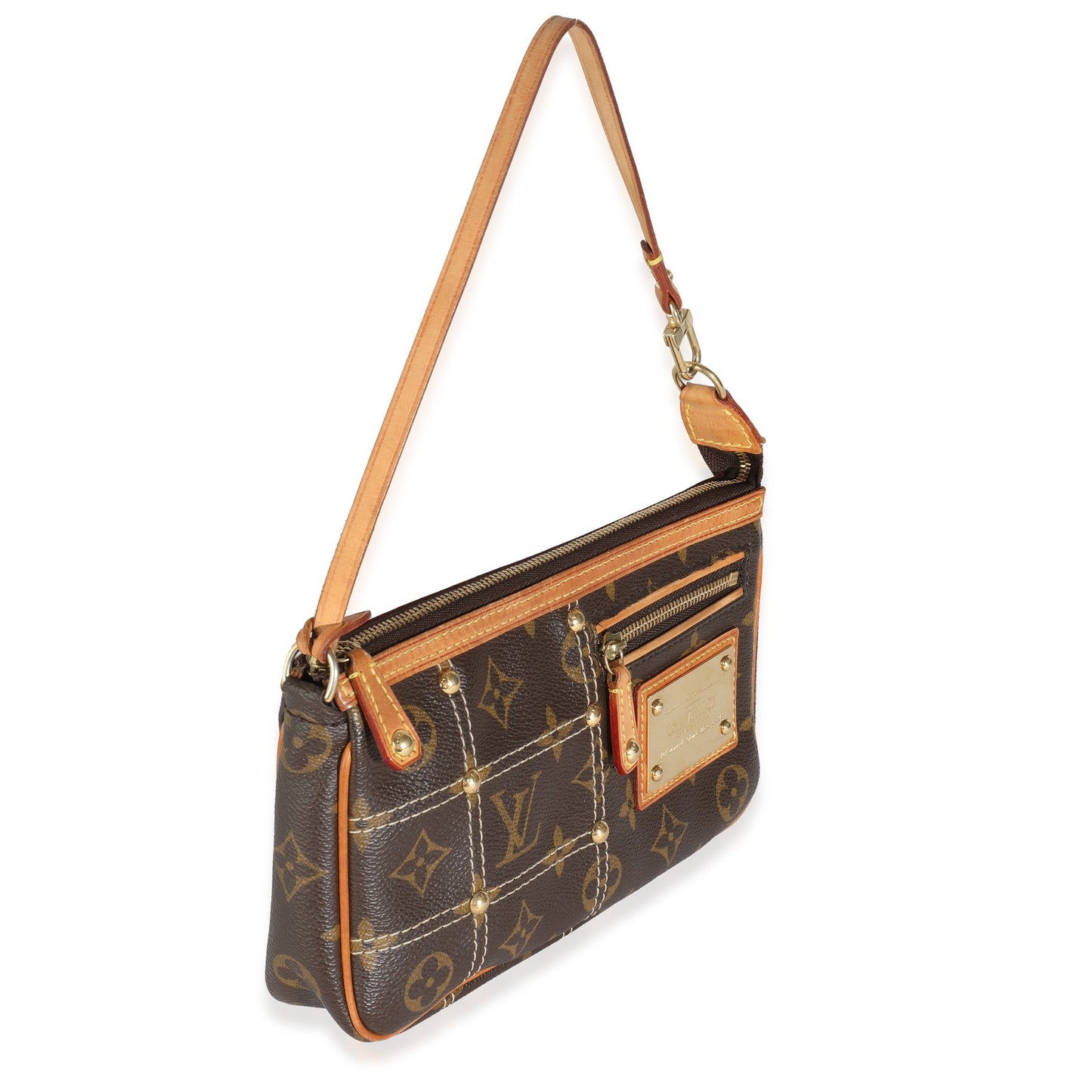 Louis Vuitton Monogram Canvas Riveting Pochette Accessories