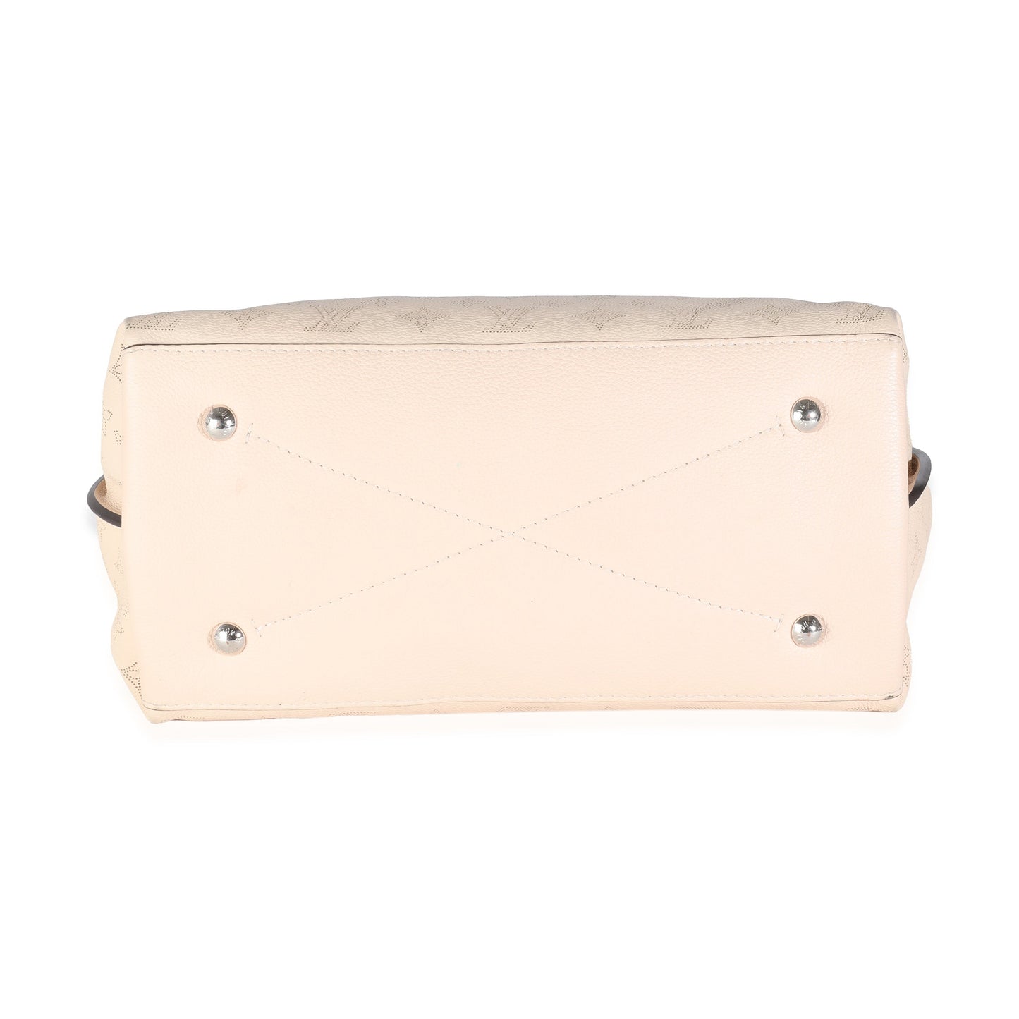 Louis Vuitton Cream Mahina Carmel Hobo