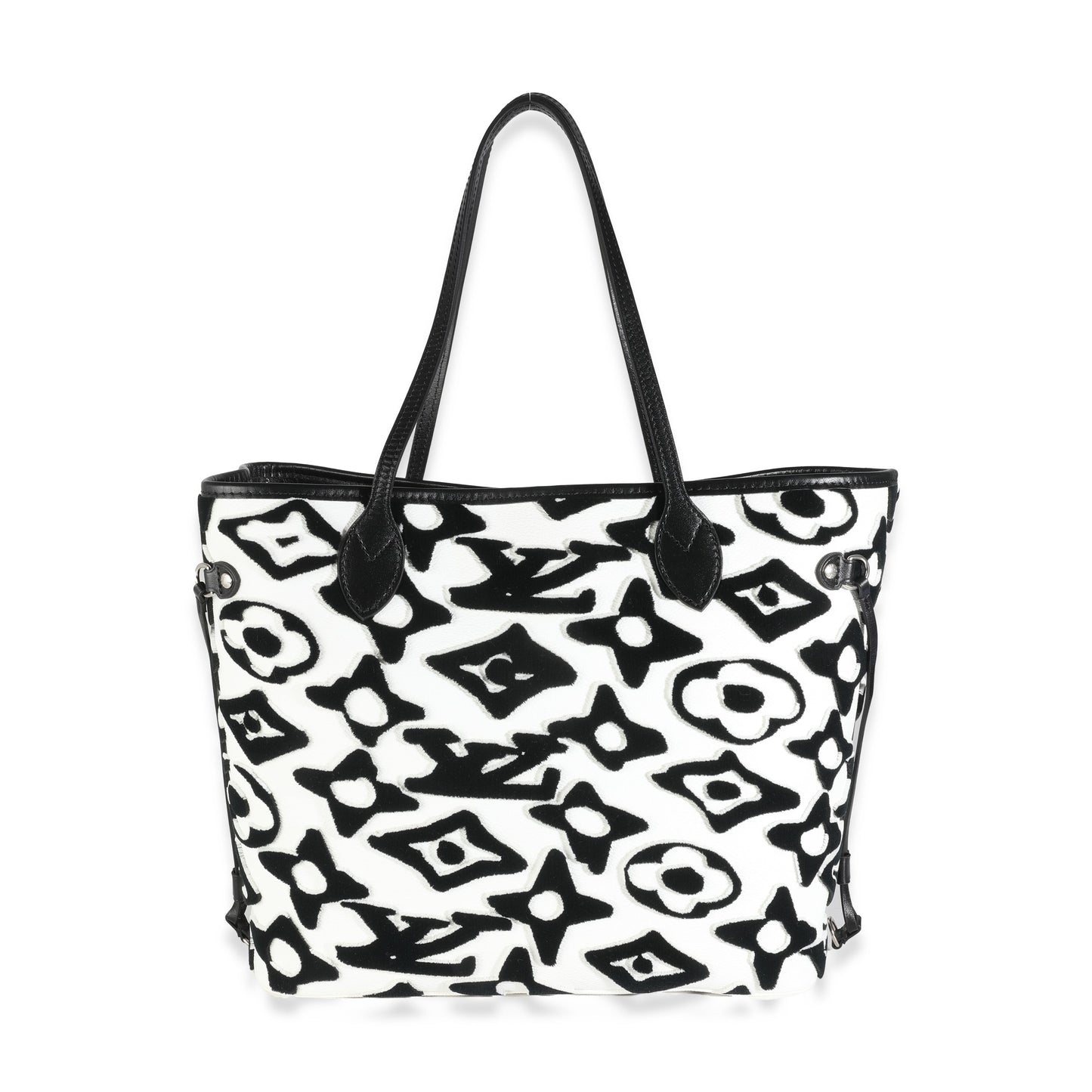 Louis Vuitton x UF Black White Tufted Monogram Neverfull MM