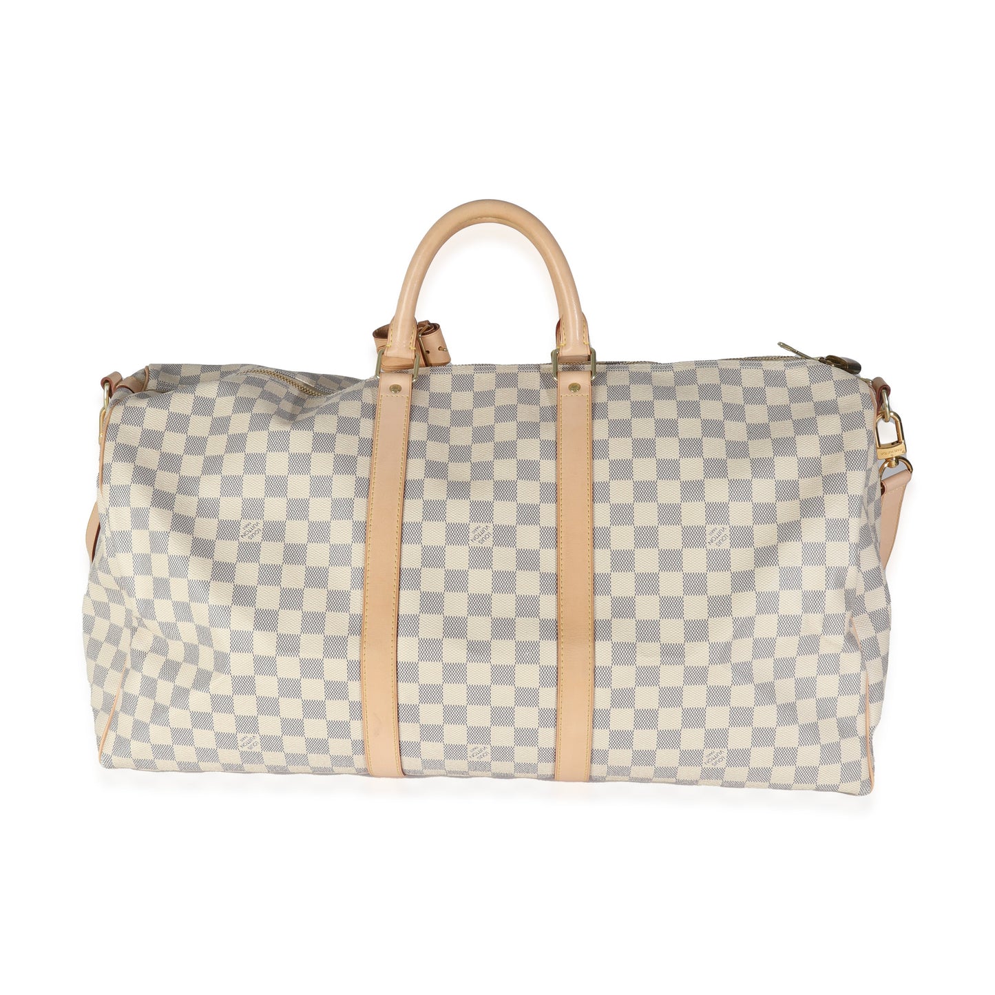 Louis Vuitton Damier Azur Canvas Keepall Bandouliere 55