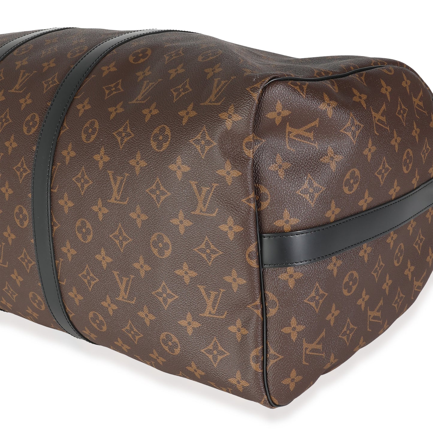 Louis Vuitton Monogram Macassar Canvas Keepall Bandouliere 55