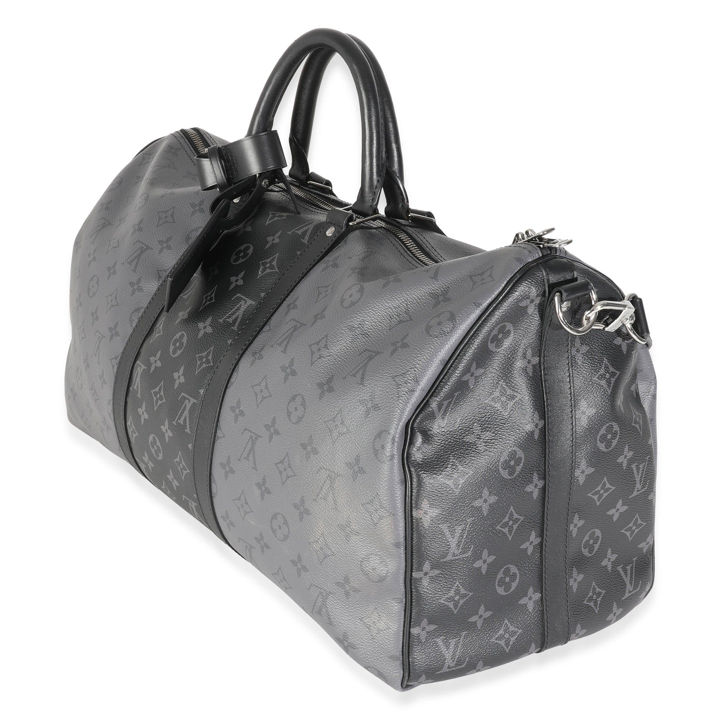 Louis Vuitton Reverse Monogram Eclipse Canvas Keepall Bandouliere 50
