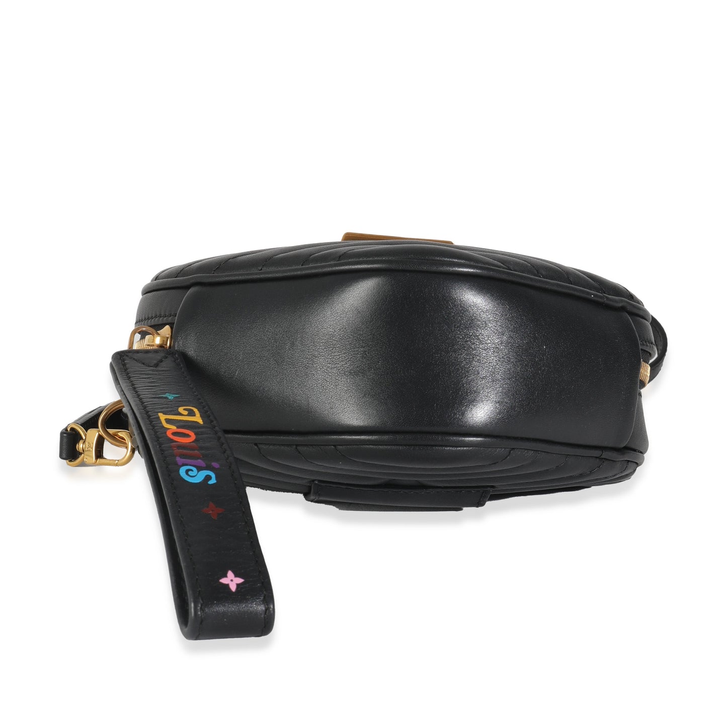 Louis Vuitton Black Calfskin New Wave Heart Bag