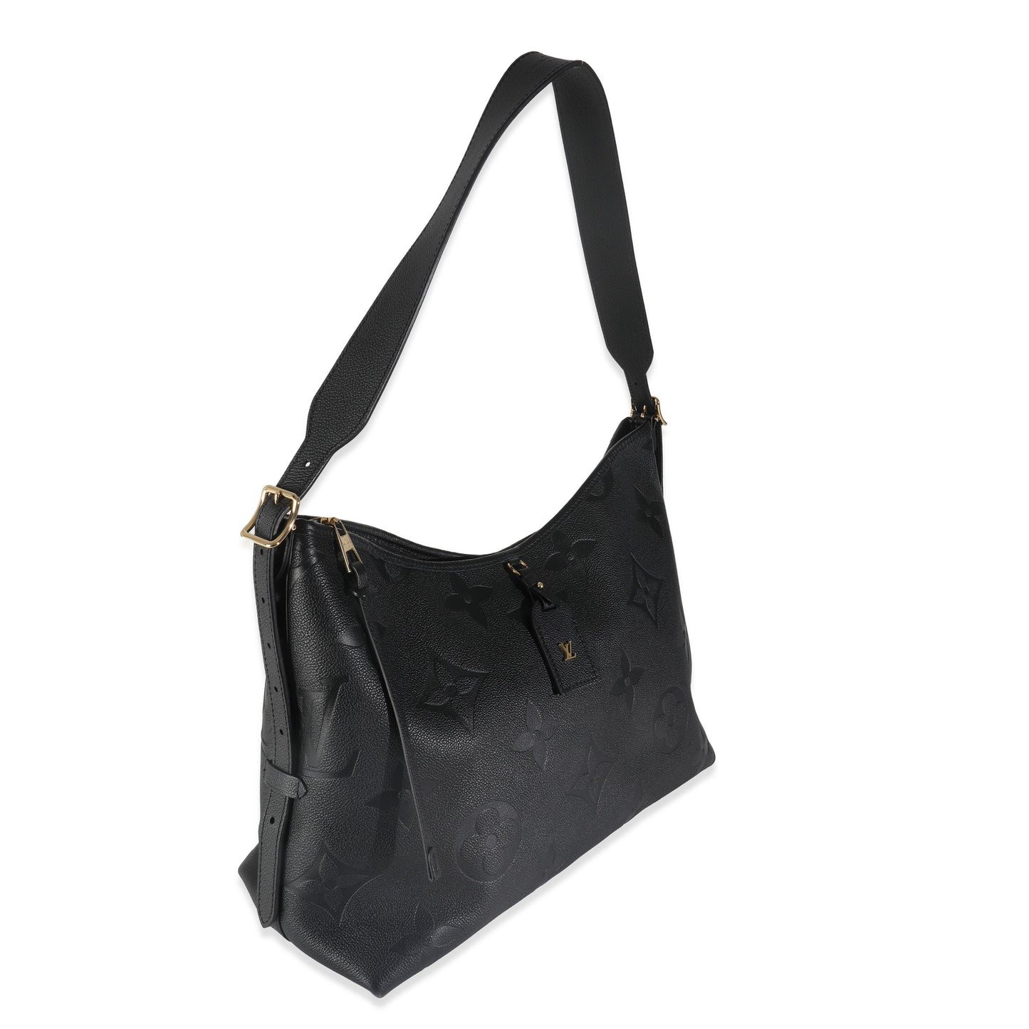 Louis Vuitton Black Giant Monogram Empreinte Carryall MM