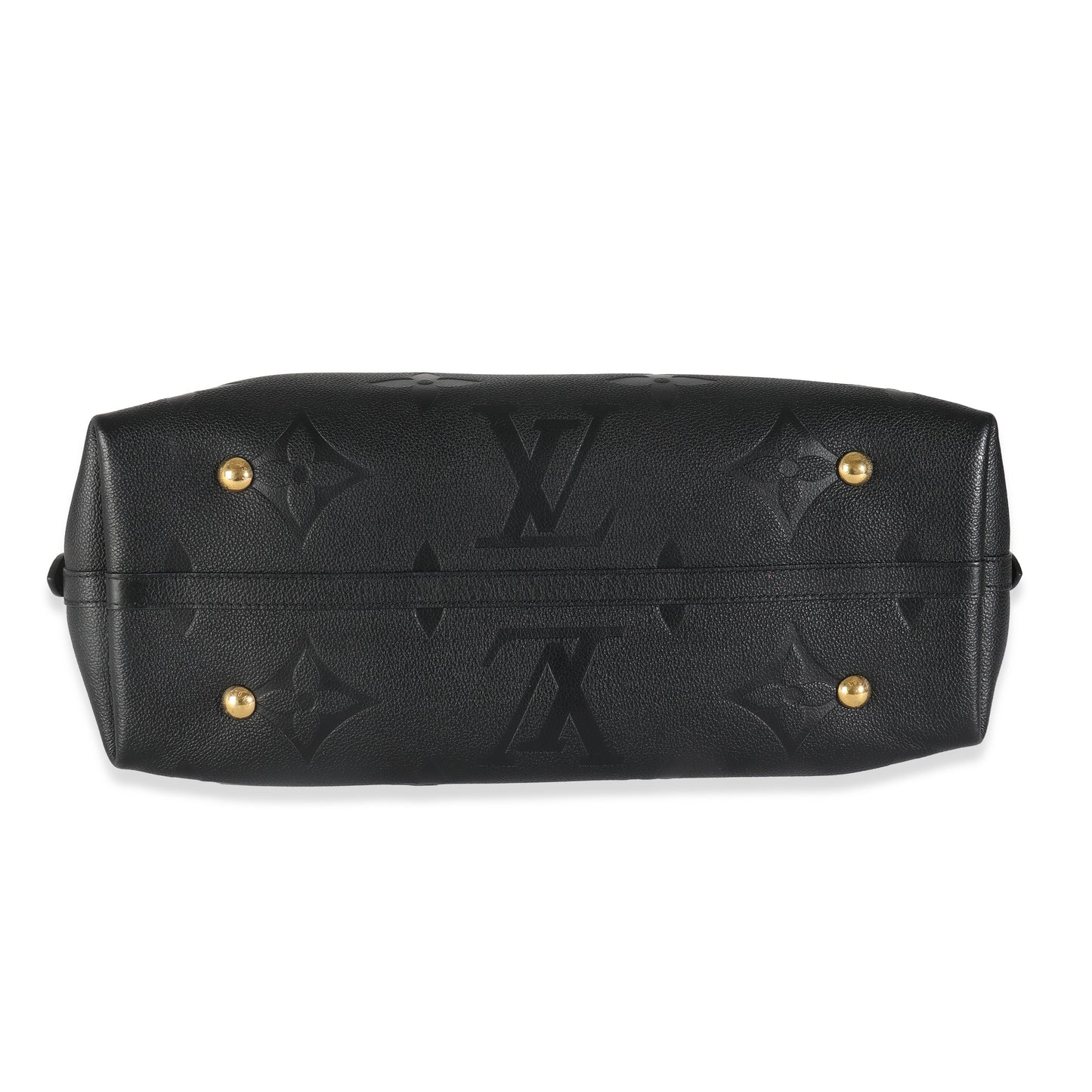 Louis Vuitton Black Giant Monogram Empreinte Carryall MM