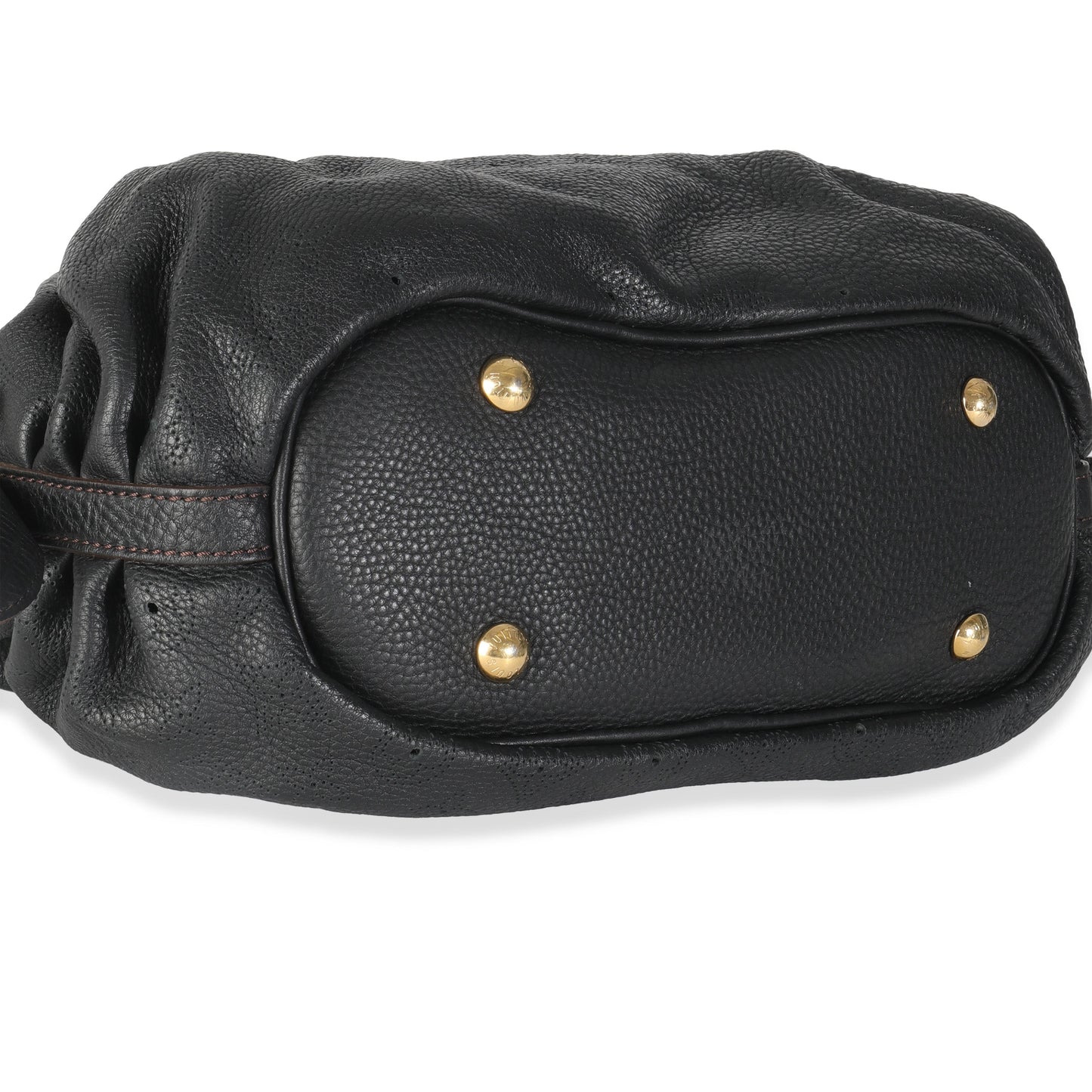 Louis Vuitton Black Monogram Mahina XS Hobo