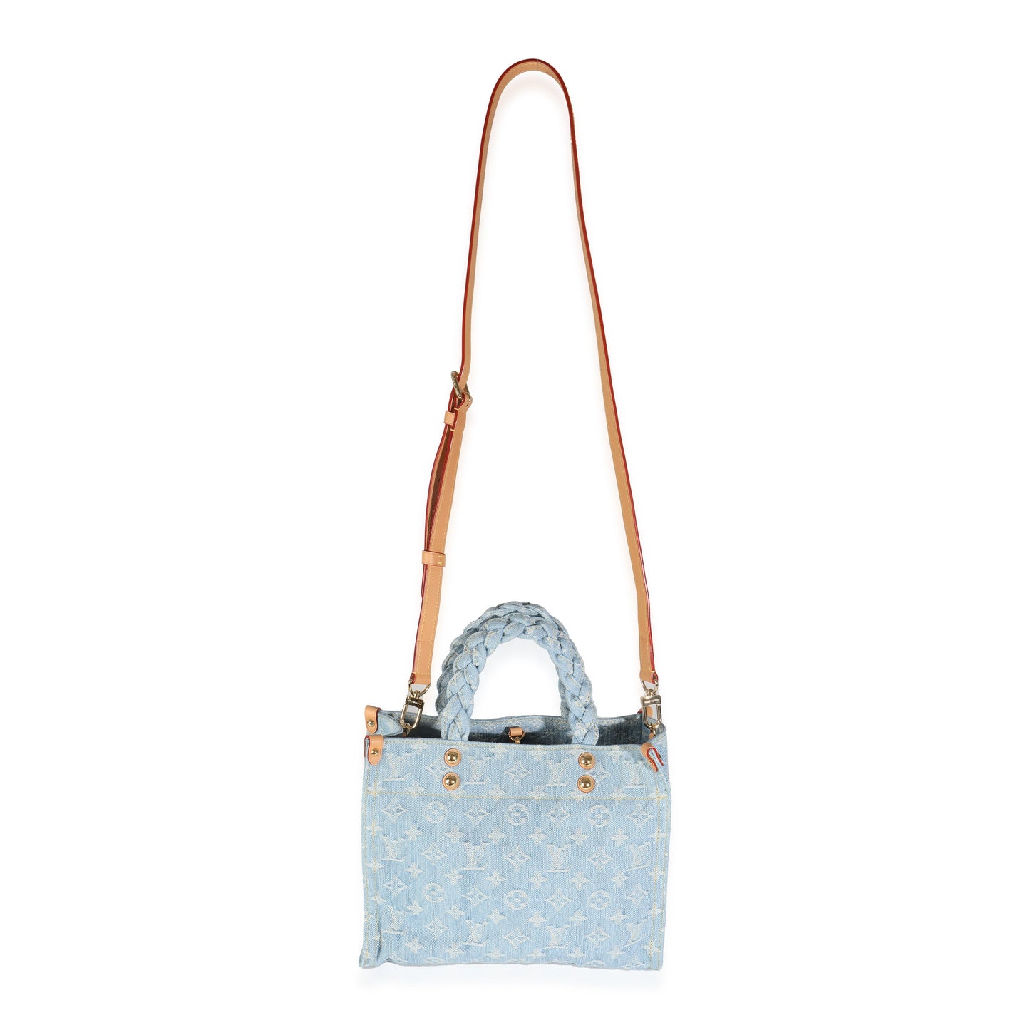 Louis Vuitton Sky Blue Monogram Denim Let Go PM