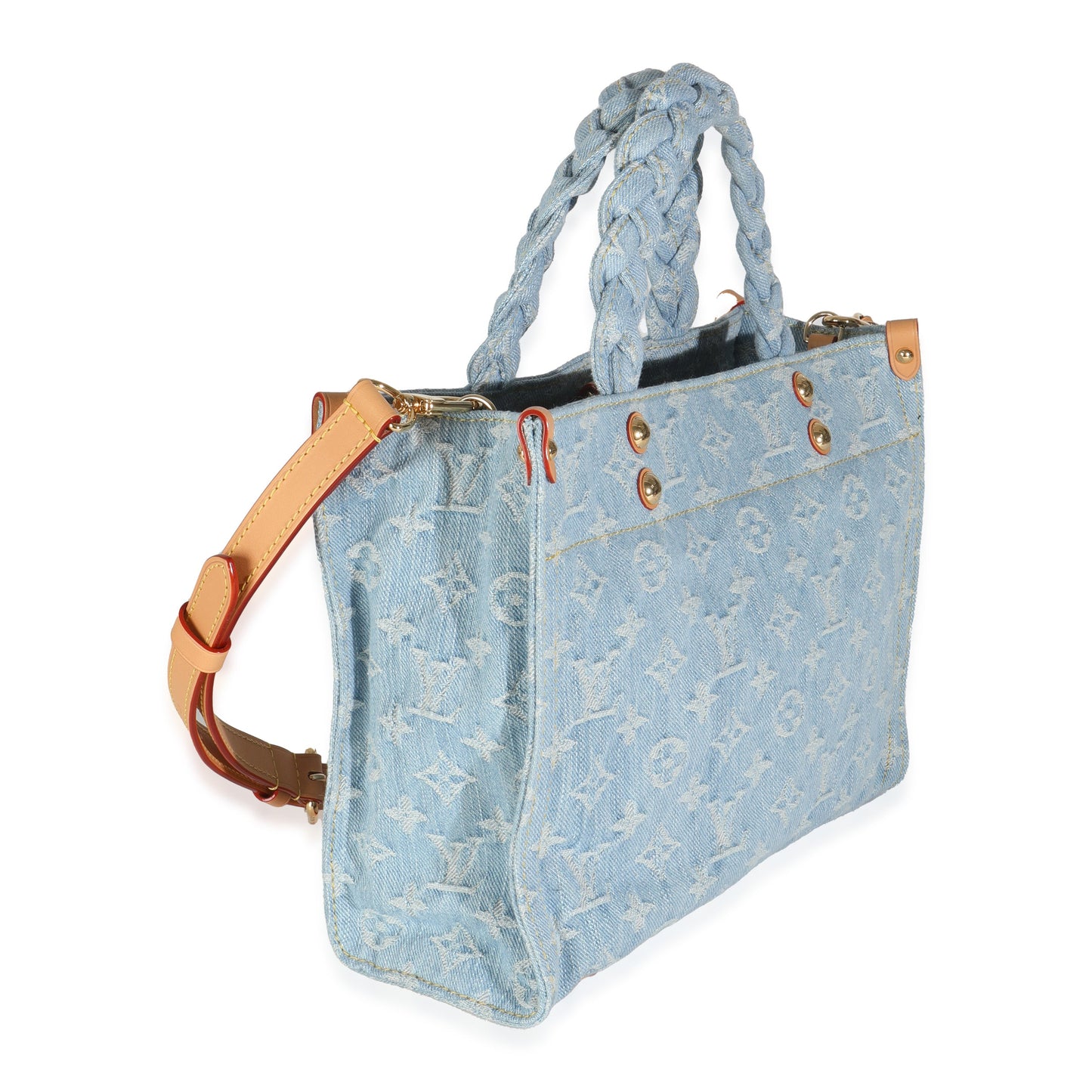 Louis Vuitton Sky Blue Monogram Denim Let Go PM