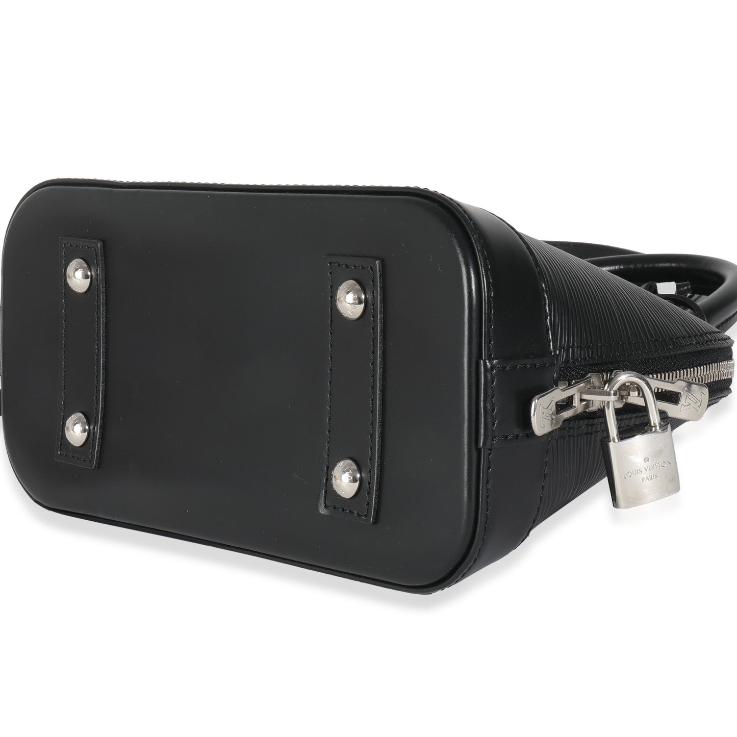 Louis Vuitton Black Epi Alma BB