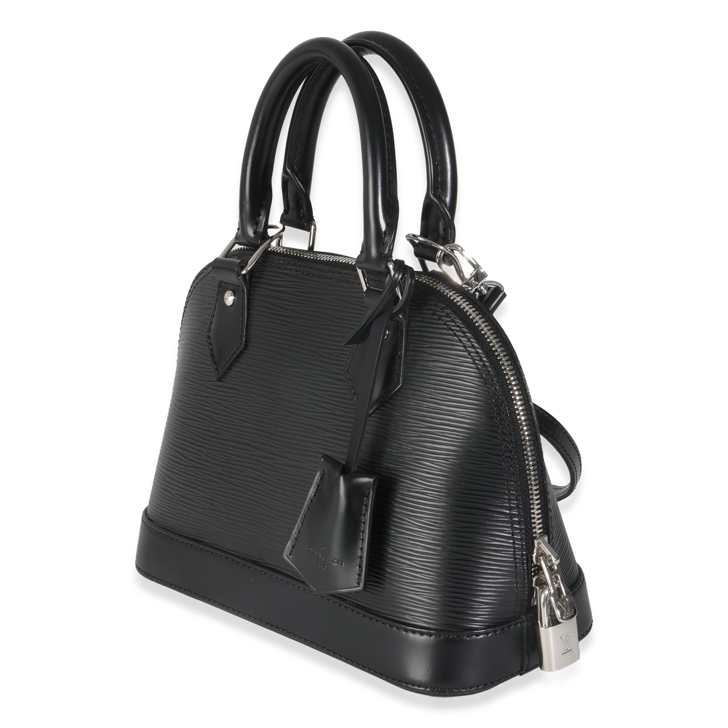 Louis Vuitton Black Epi Alma BB