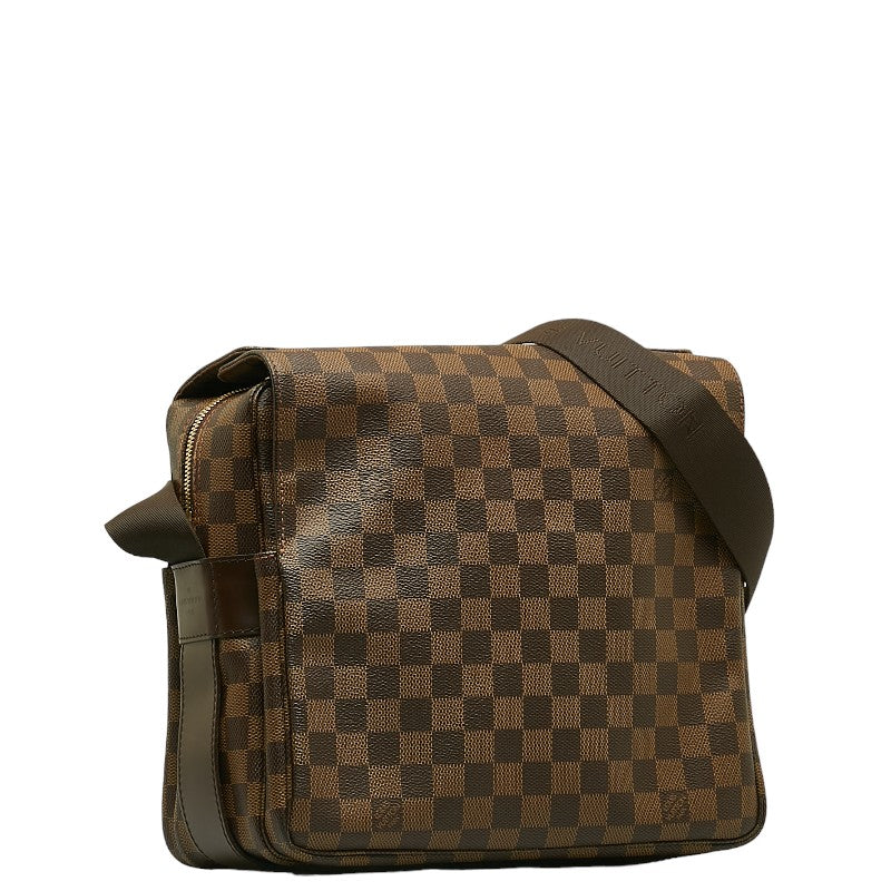 Louis Vuitton Damier Navyglio N45255 Brown PVC Leather  Louis Vuitton