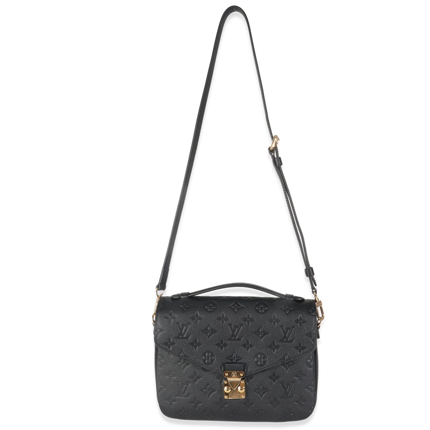 Louis Vuitton Black Monogram Empreinte Pochette Metis