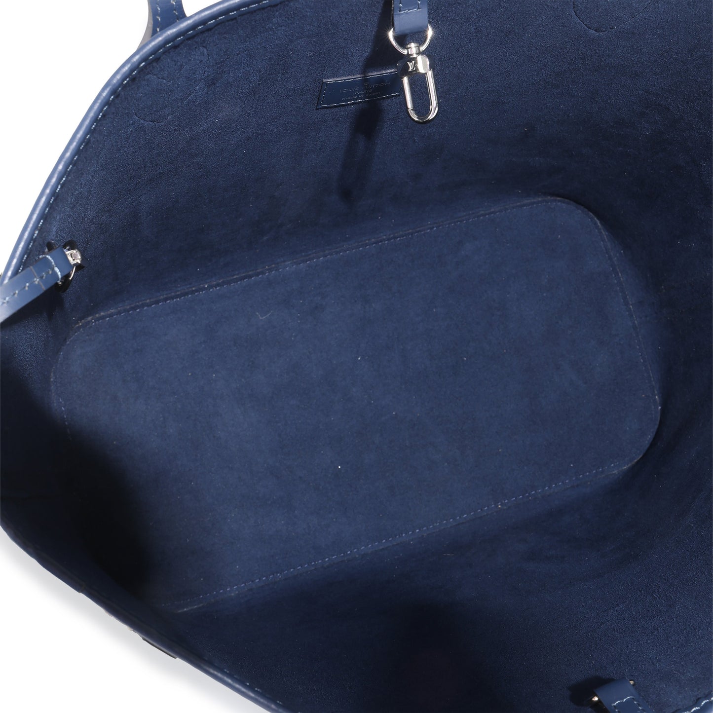 Louis Vuitton Blue Celeste Epi Neverfull MM