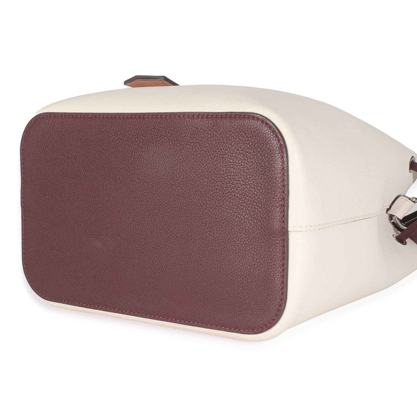 Louis Vuitton Soie Quartz Calla Calfskin Lockme Bucket Bag