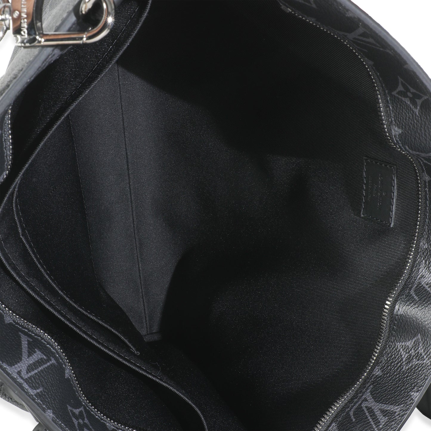 Louis Vuitton Monogram Eclipse Canvas Sac Plat Horizontal Zippe