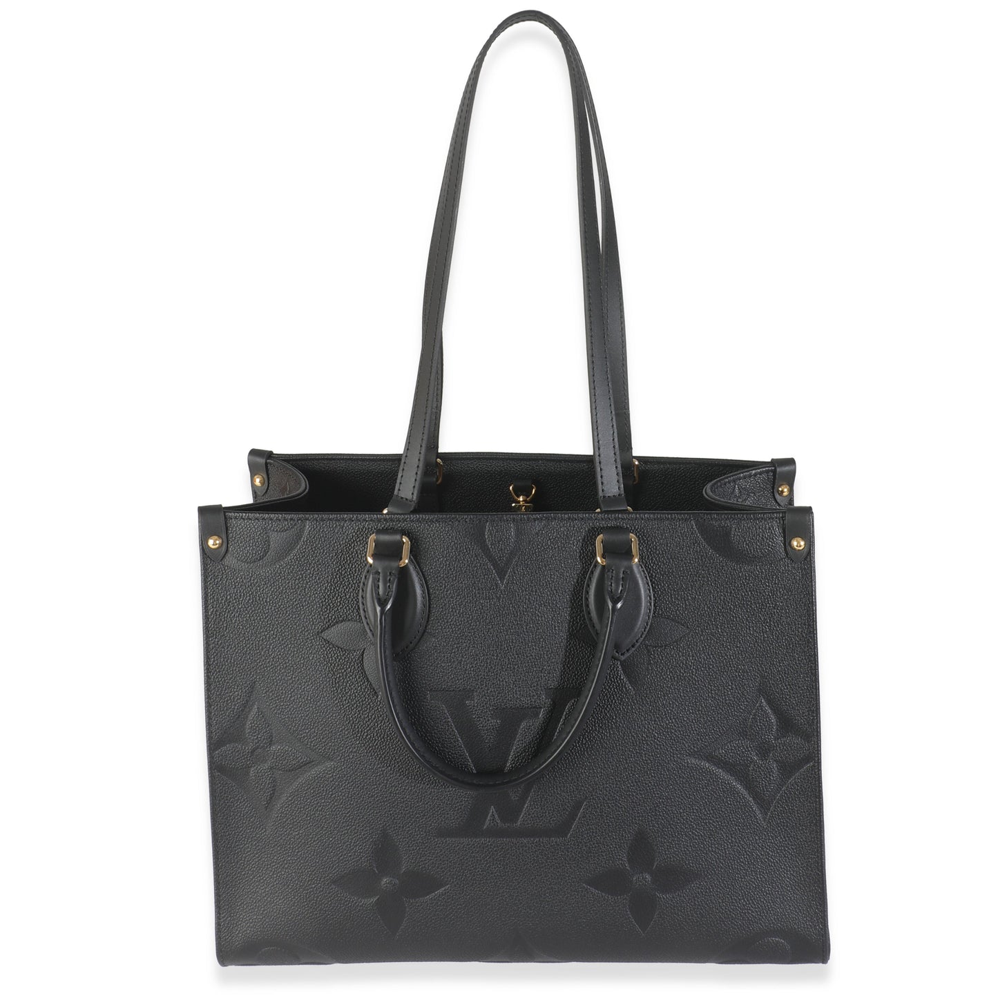Louis Vuitton Black Monogram Empreinte Onthego MM