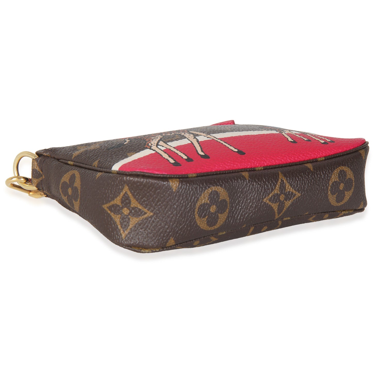 Louis Vuitton Christmas Animation Monogram Canvas Mini Pochette Accessoires