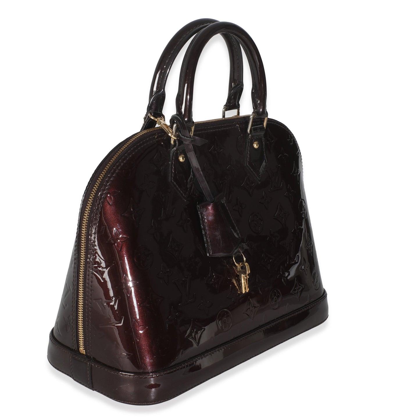 Louis Vuitton Amarante Monogram Vernis Alma PM