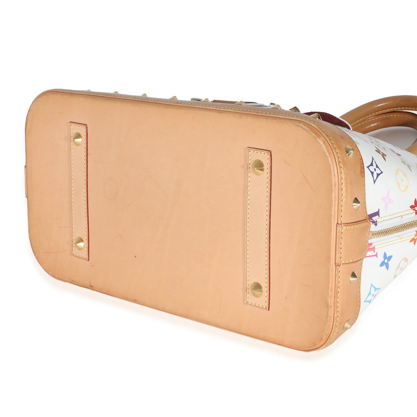 Louis Vuitton x Murakami White Multicolor Monogram Canvas Alma GM