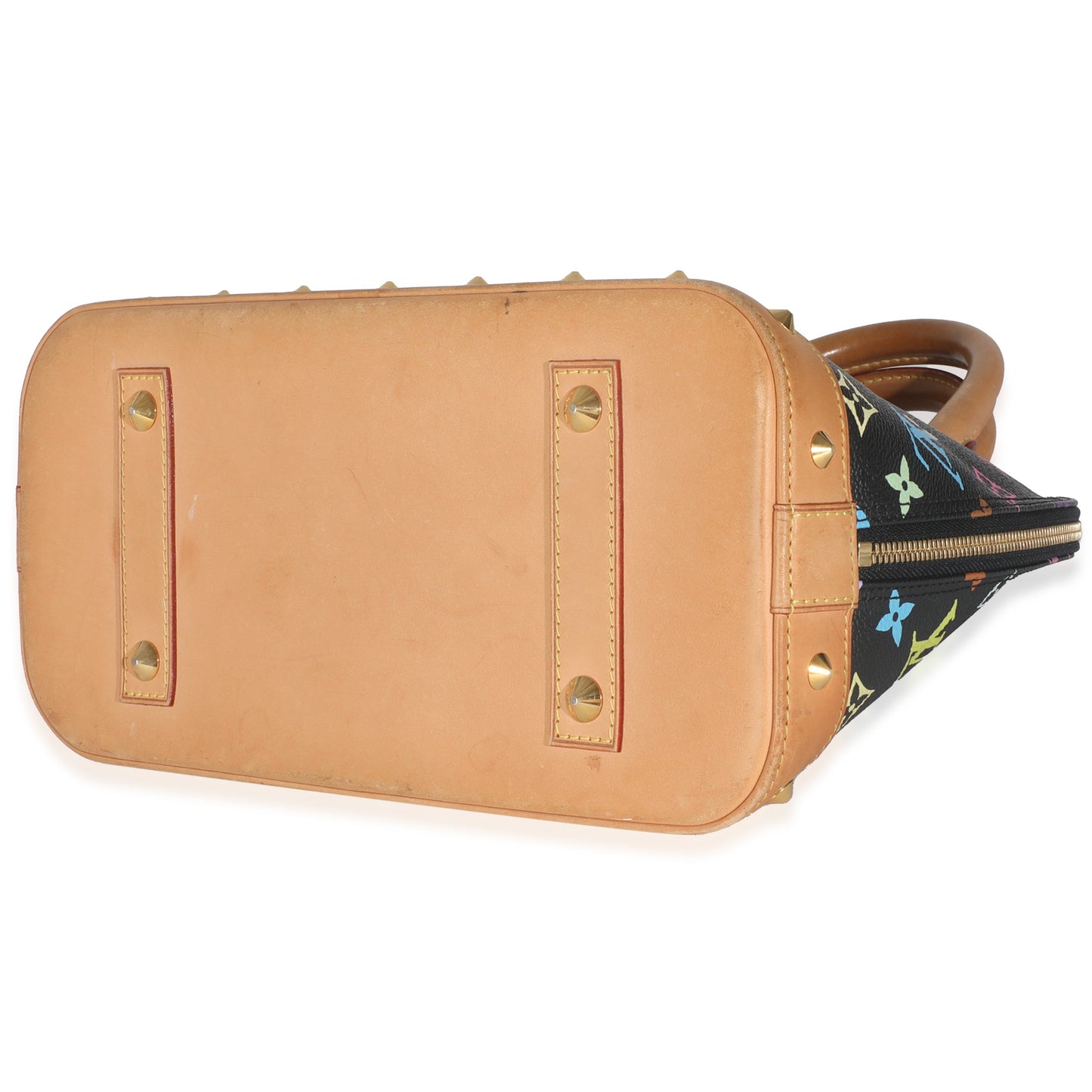 Louis Vuitton x Murakami Black Monogram Multicolor Canvas Alma PM