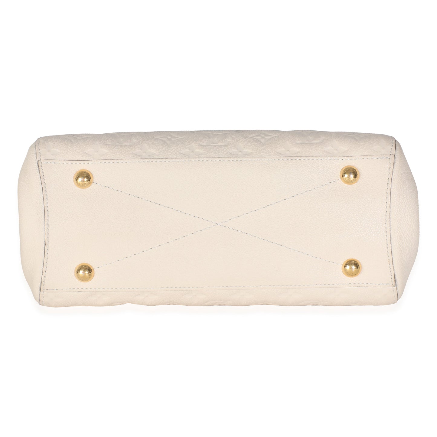 Louis Vuitton Creme Monogram Empreinte Montaigne MM