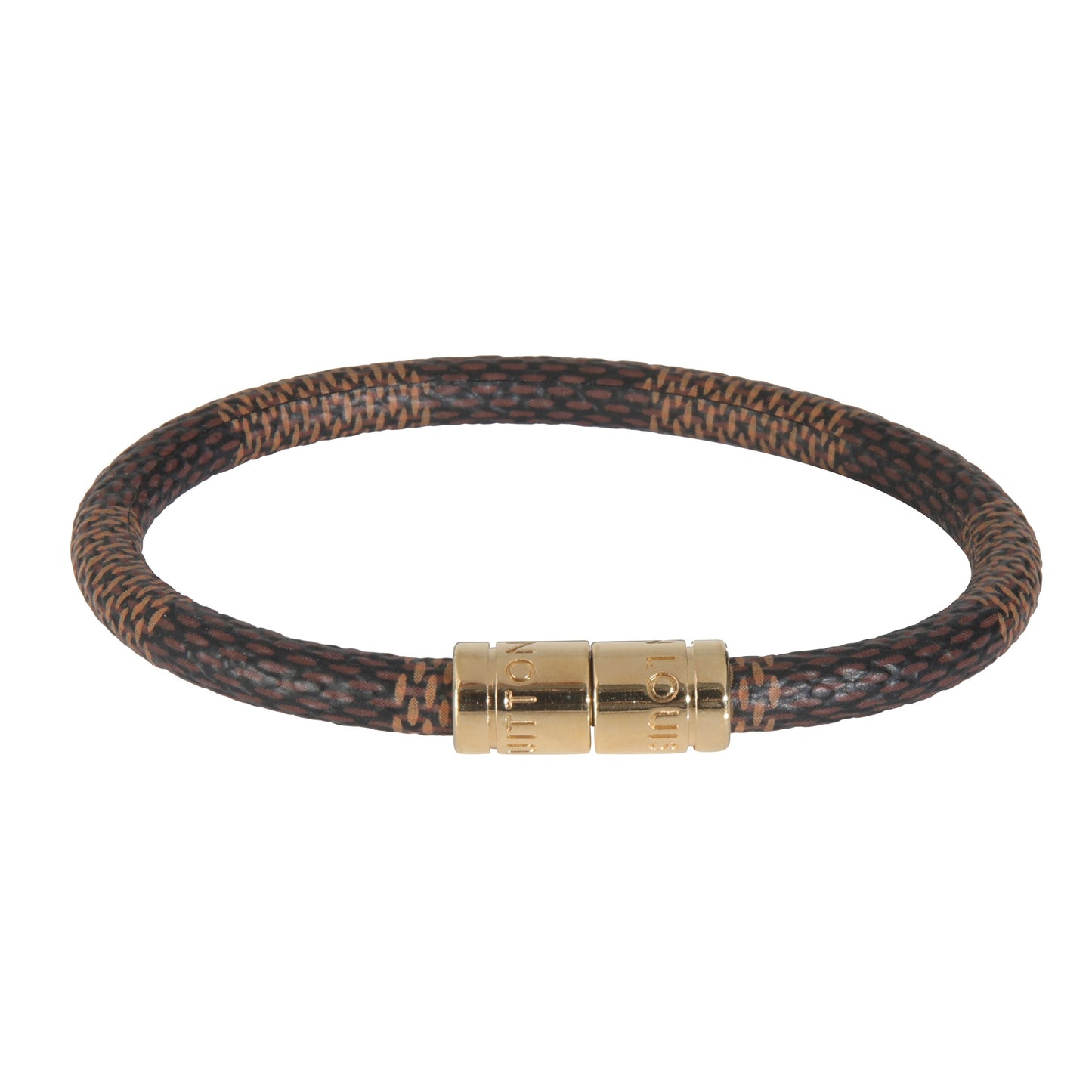 Louis Vuitton Gold-Plated  Keep It Bracelet