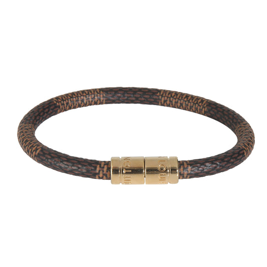 Louis Vuitton Gold-Plated  Keep It Bracelet