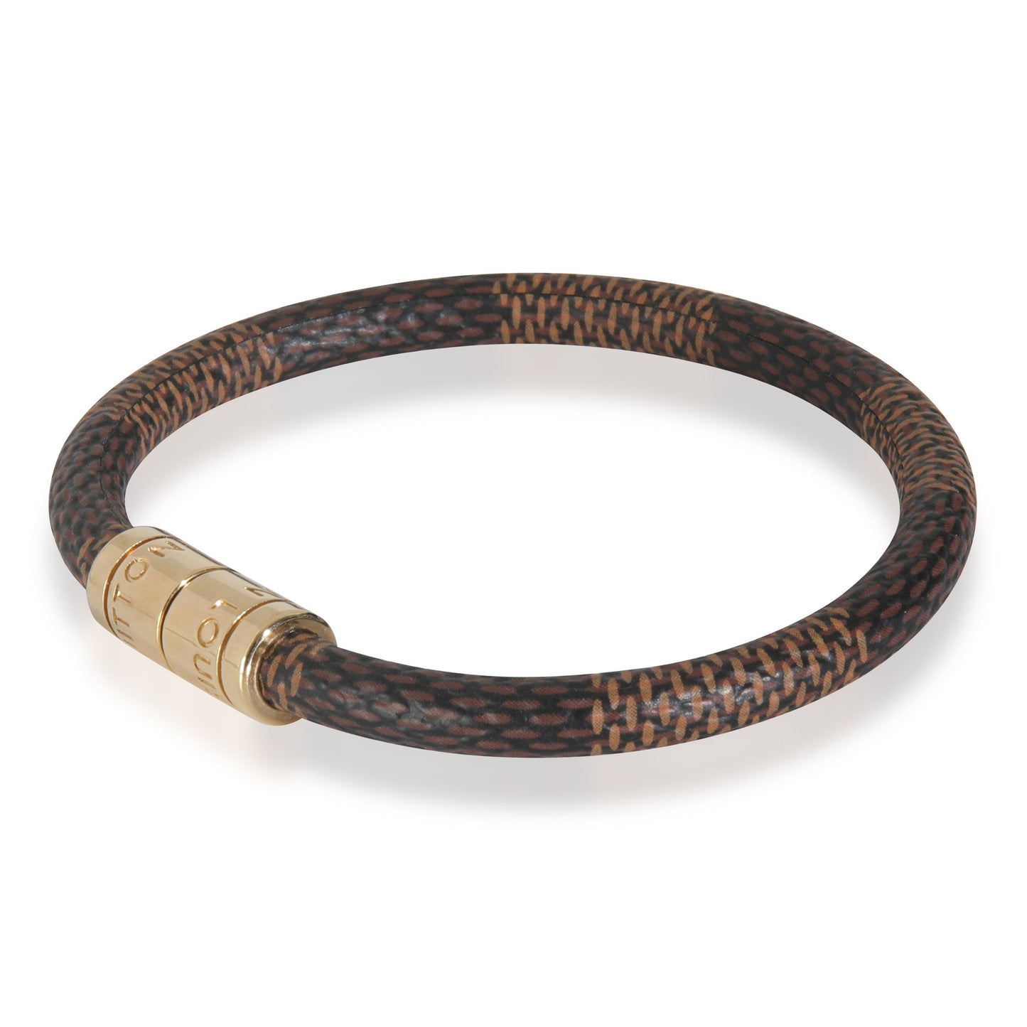 Louis Vuitton Gold-Plated  Keep It Bracelet
