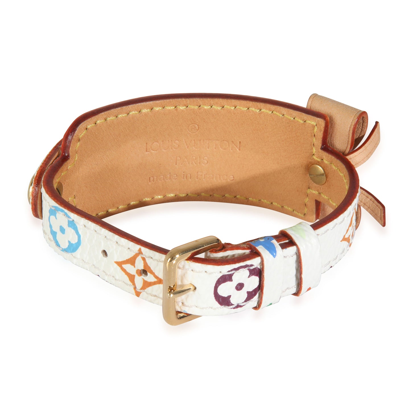 Louis Vuitton Gold-Plated  Murakami Monogram ID Bracelet