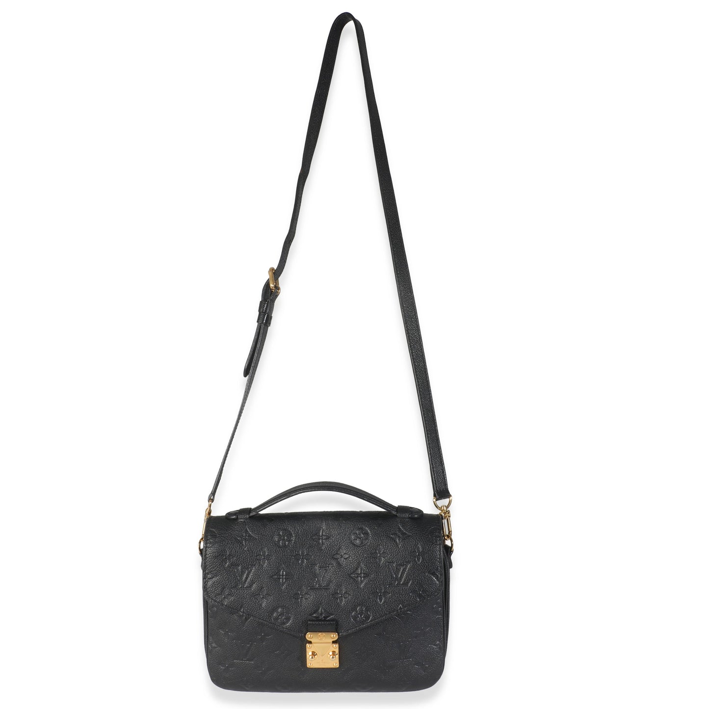 Louis Vuitton Black Monogram Empreinte Pochette Metis