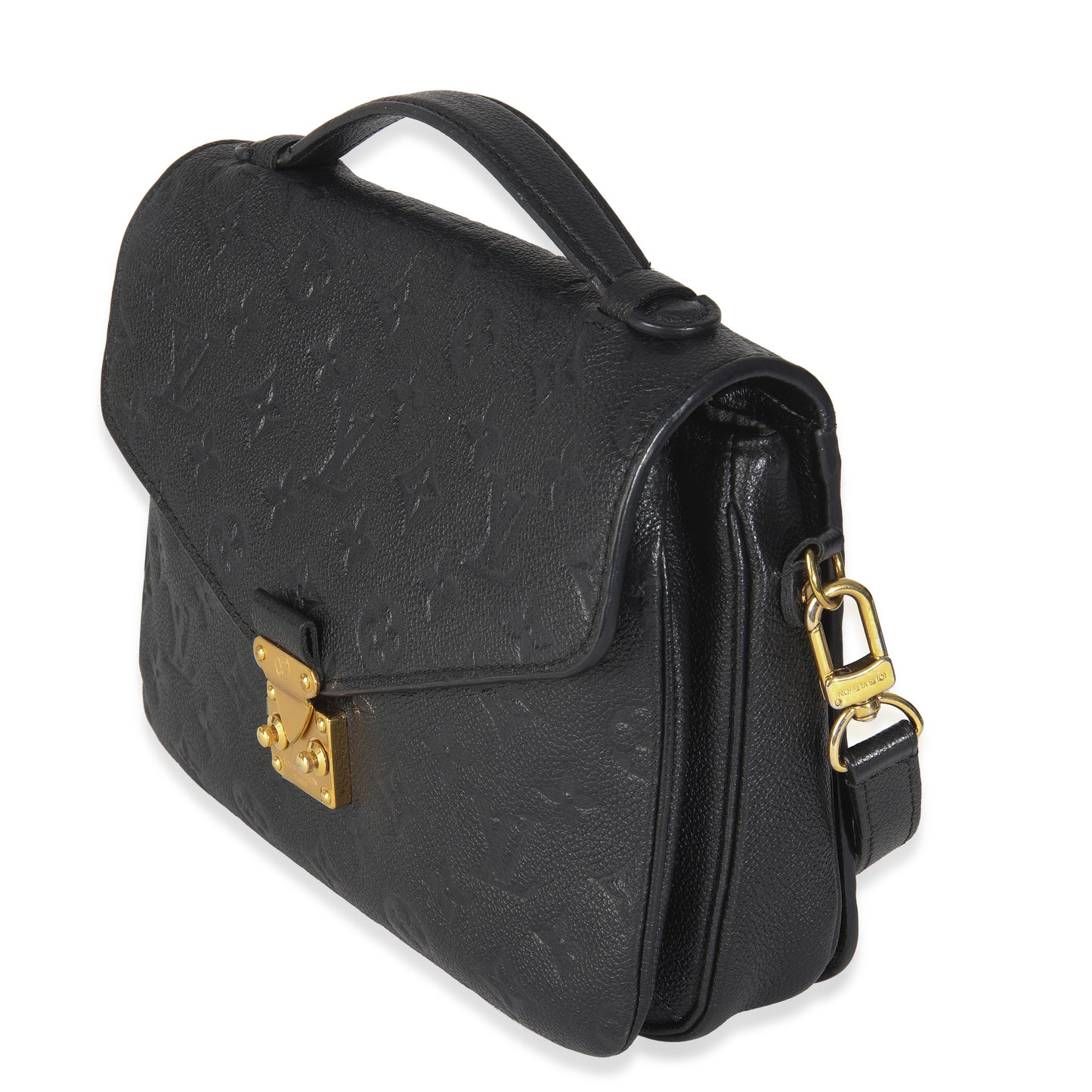 Louis Vuitton Black Monogram Empreinte Pochette Metis