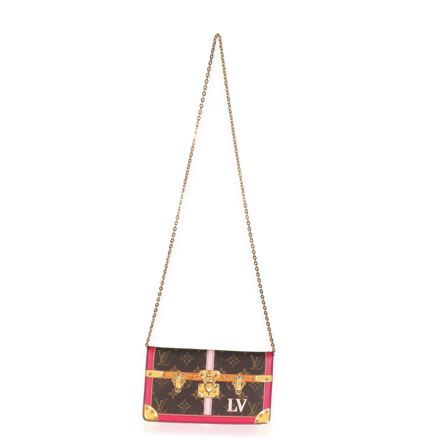 Louis Vuitton Monogram Canvas Summer Trunks Weekend Pochette