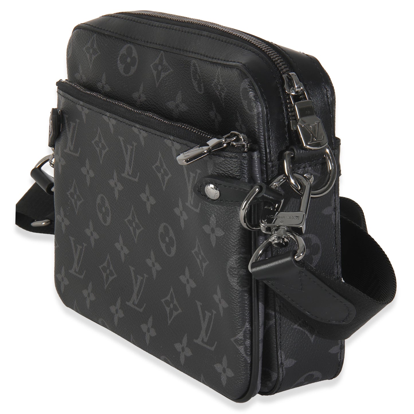 Louis Vuitton Monogram Eclipse Canvas Trio Messenger