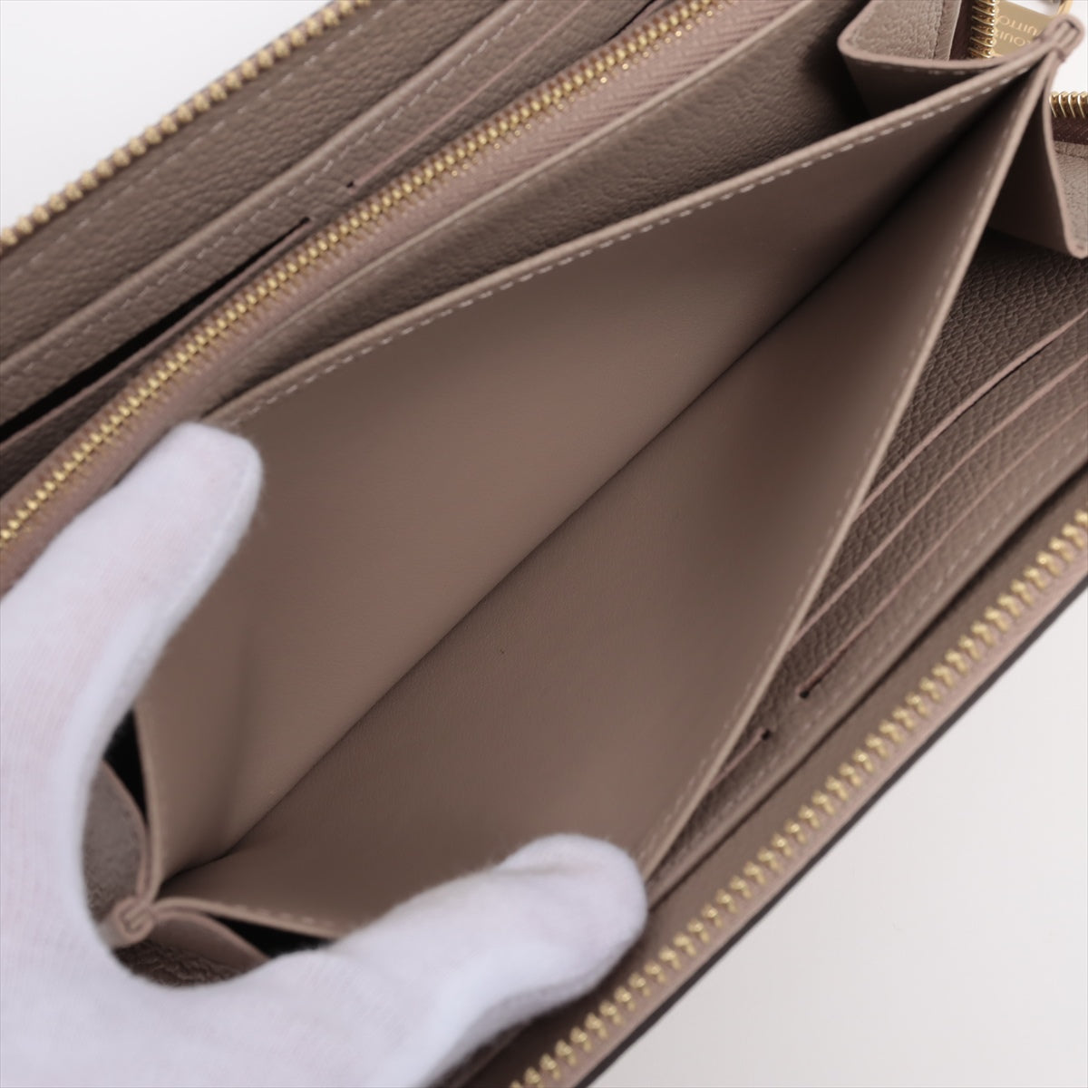 Louis Vuitton Bi-Color Monogram Implant Zipper Wallet M69794 Tour Trail Round Zipper Wallet