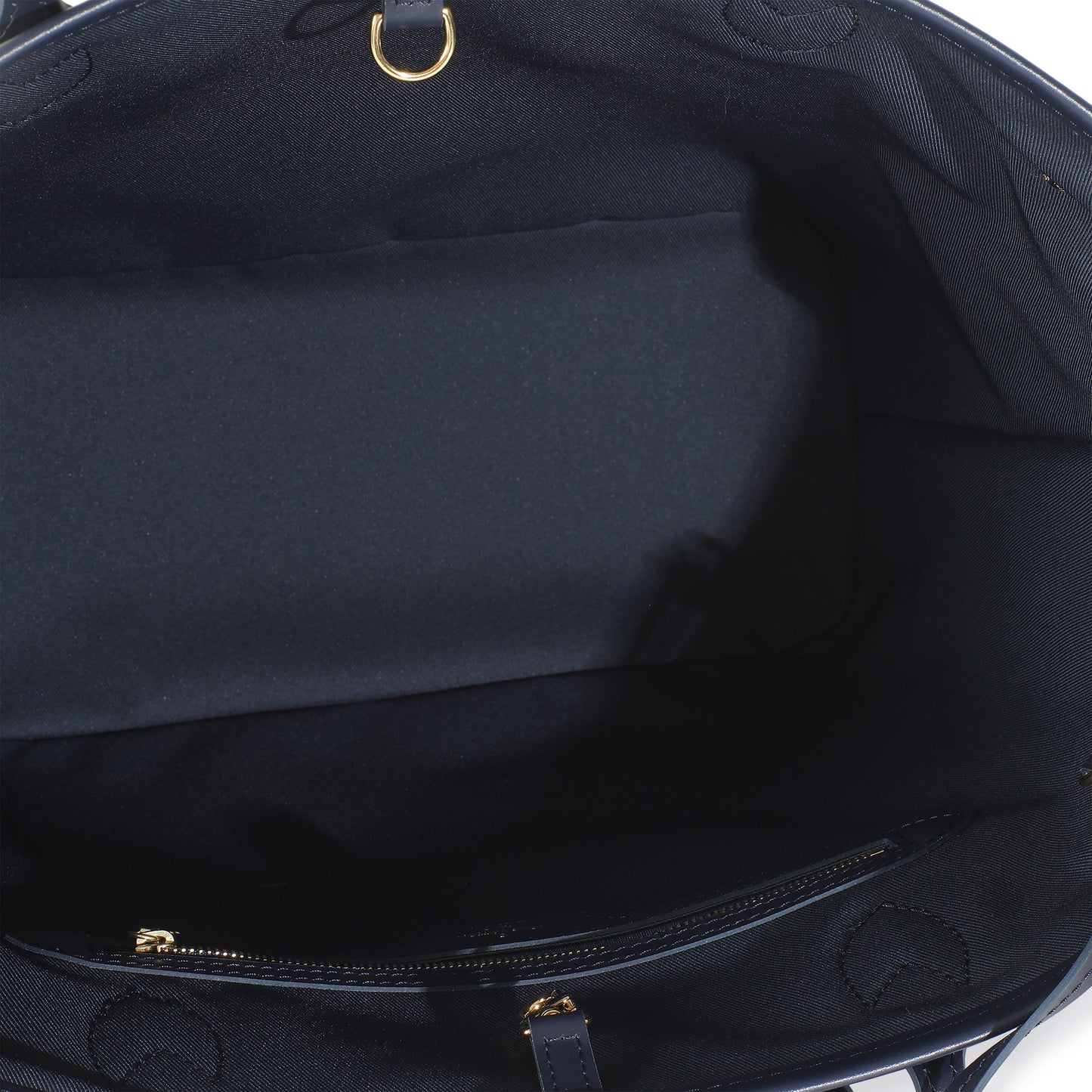 Louis Vuitton Blue Monoglam Canvas Neverfull MM