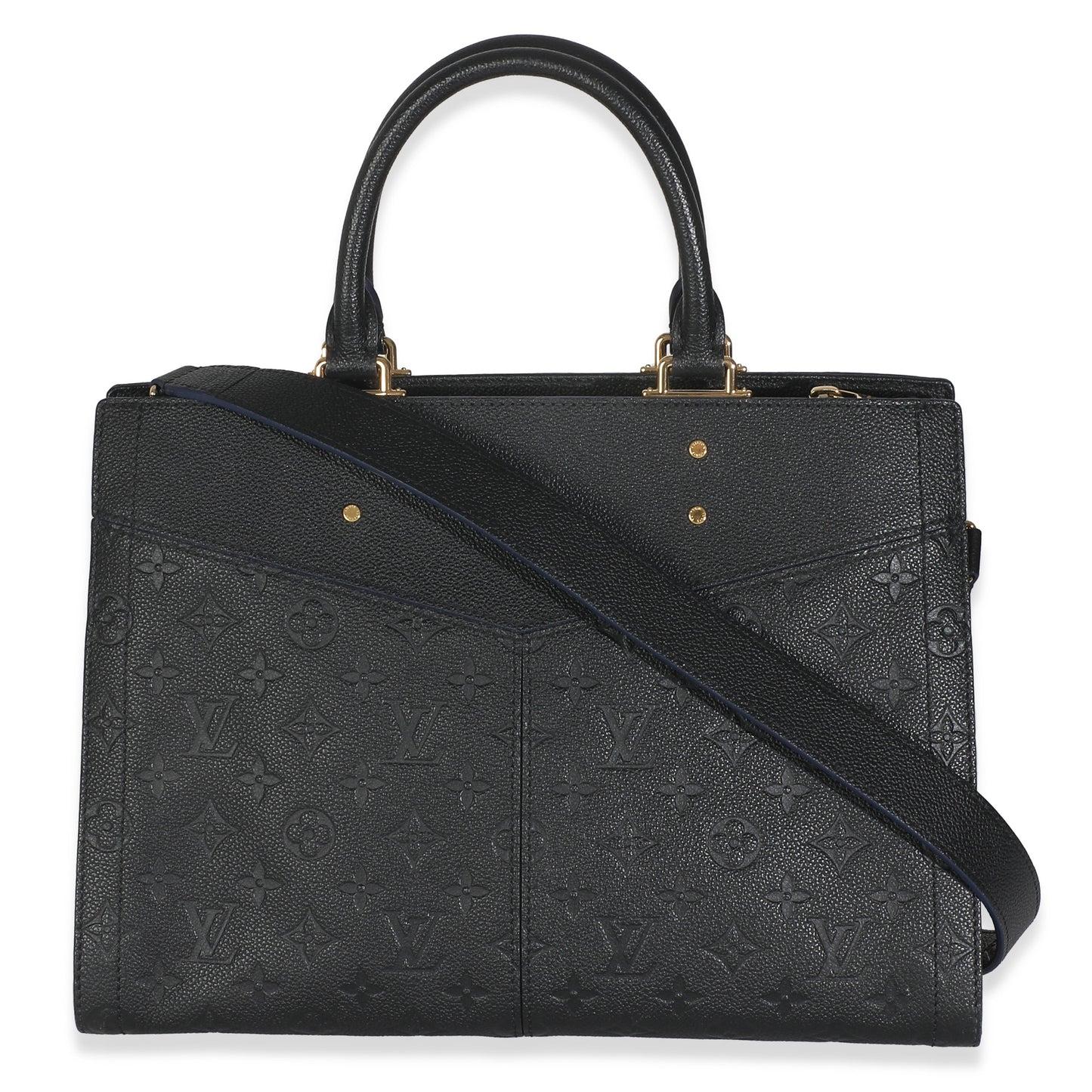 Louis Vuitton Black Monogram Empreinte Sully MM